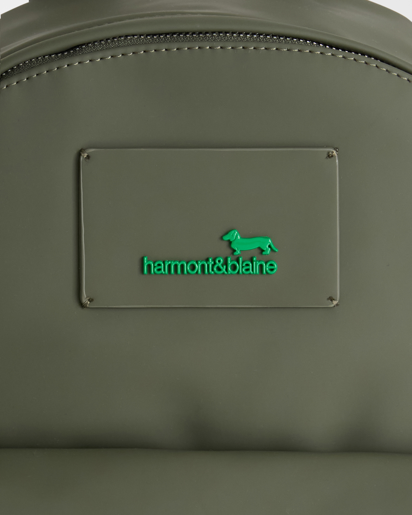 Faux leather backpack, Beige, large image number 3