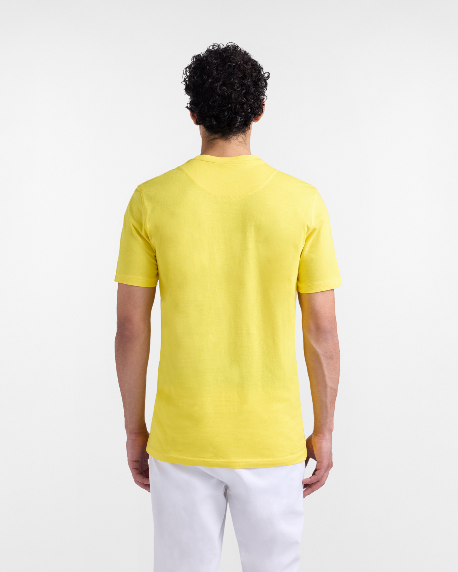 Camiseta ajustada de algod&oacute;n para hombre