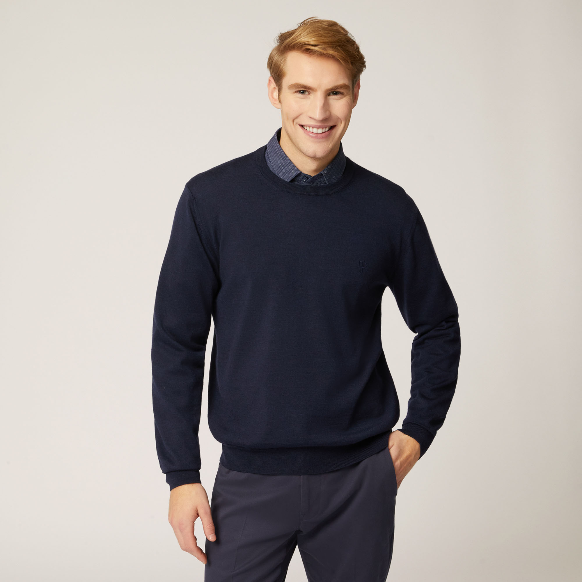 Polo girocollo on sale
