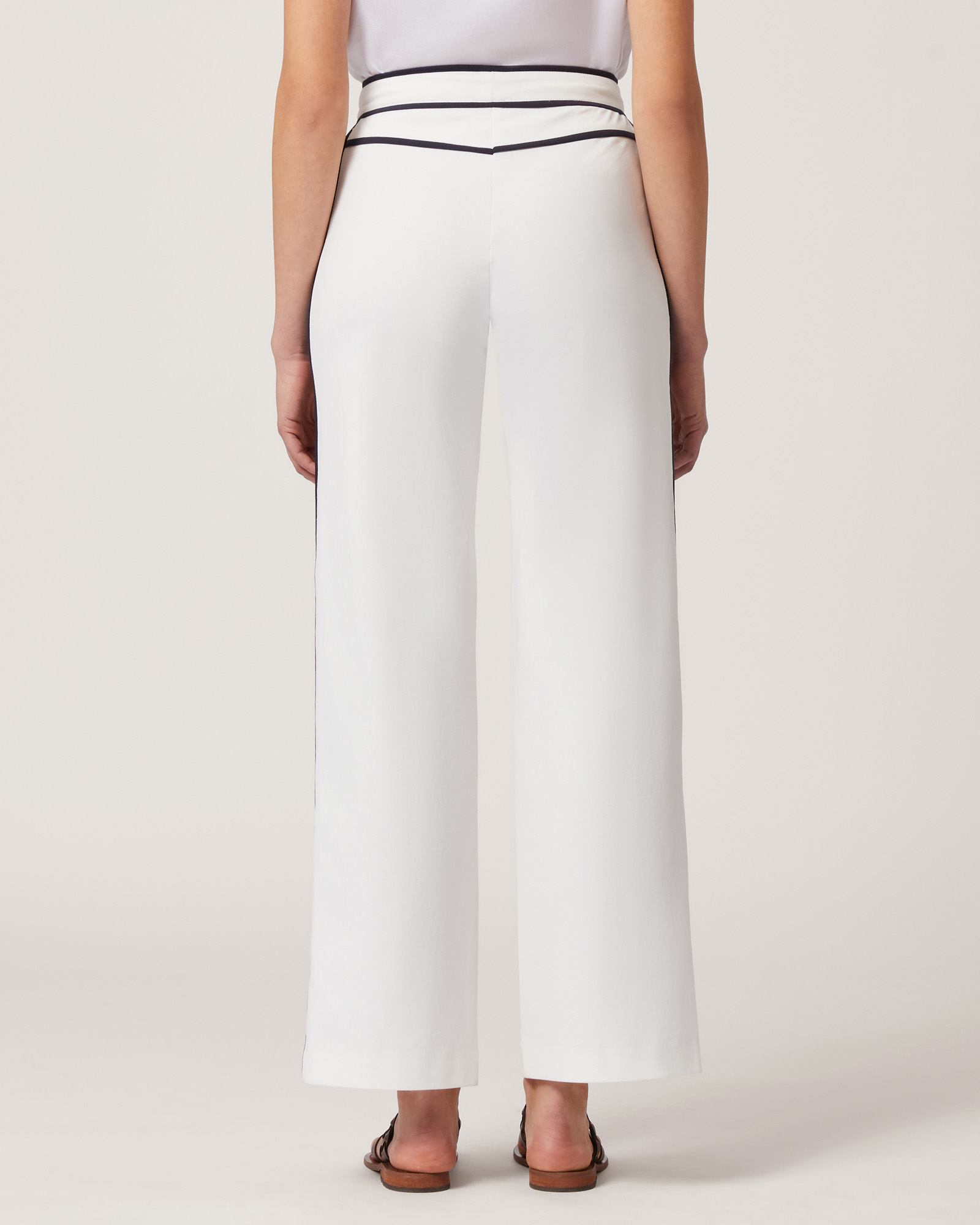 Pants with Contrasting Trims