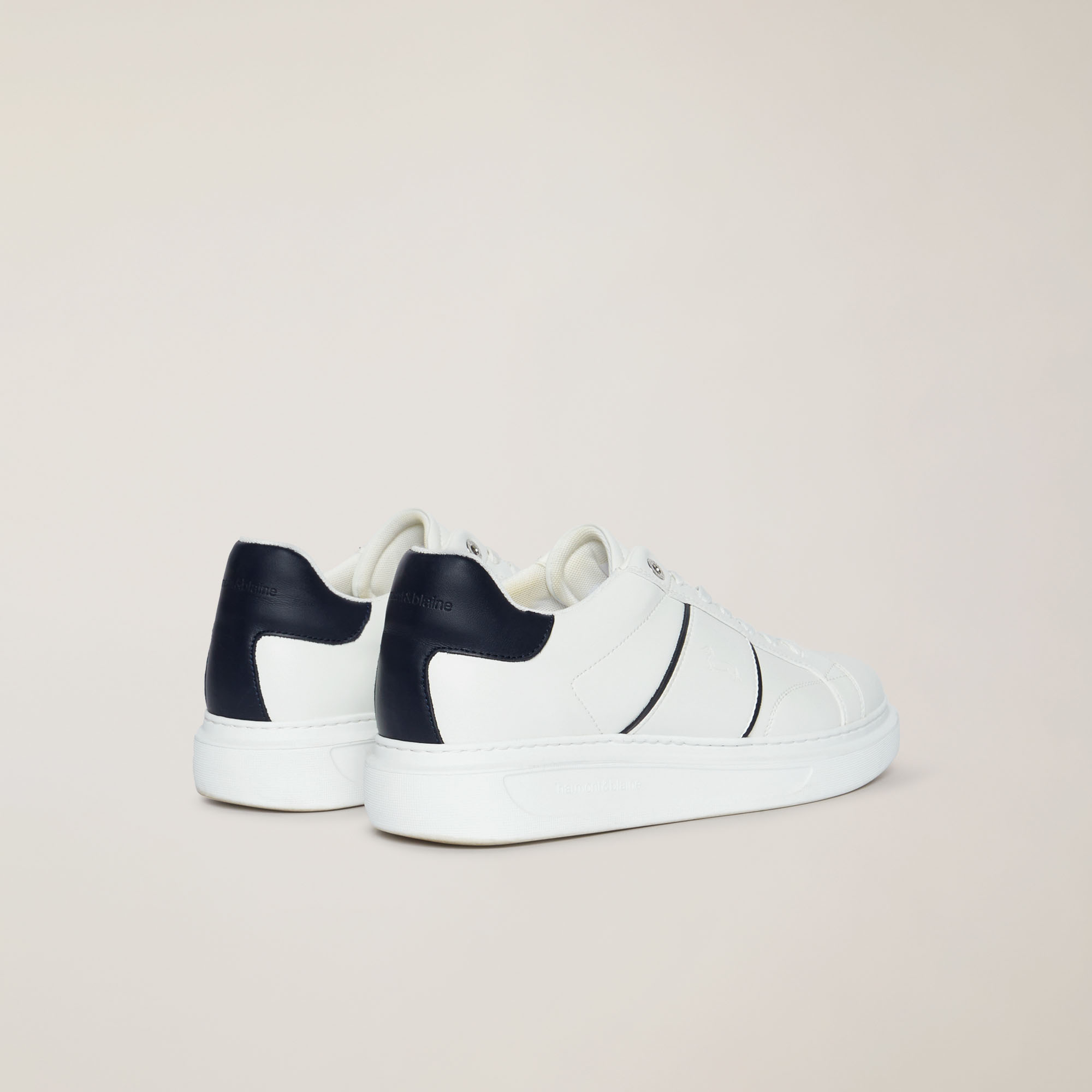 Sneaker Dettagli A Contrasto, Bianco, large image number 2