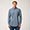 Cotton Shirt With Pattern All Over, Blu Chiaro, swatch