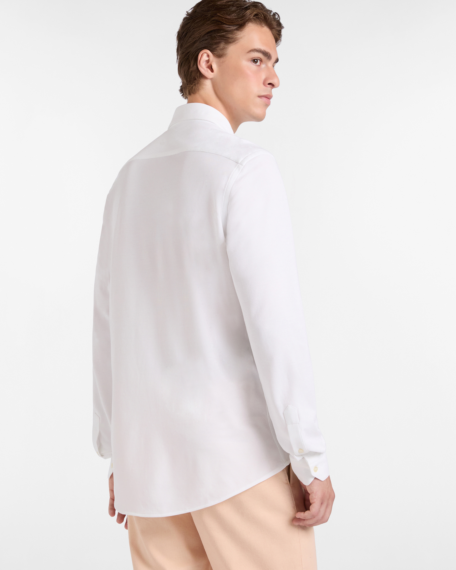 Solid Color Jersey Shirt