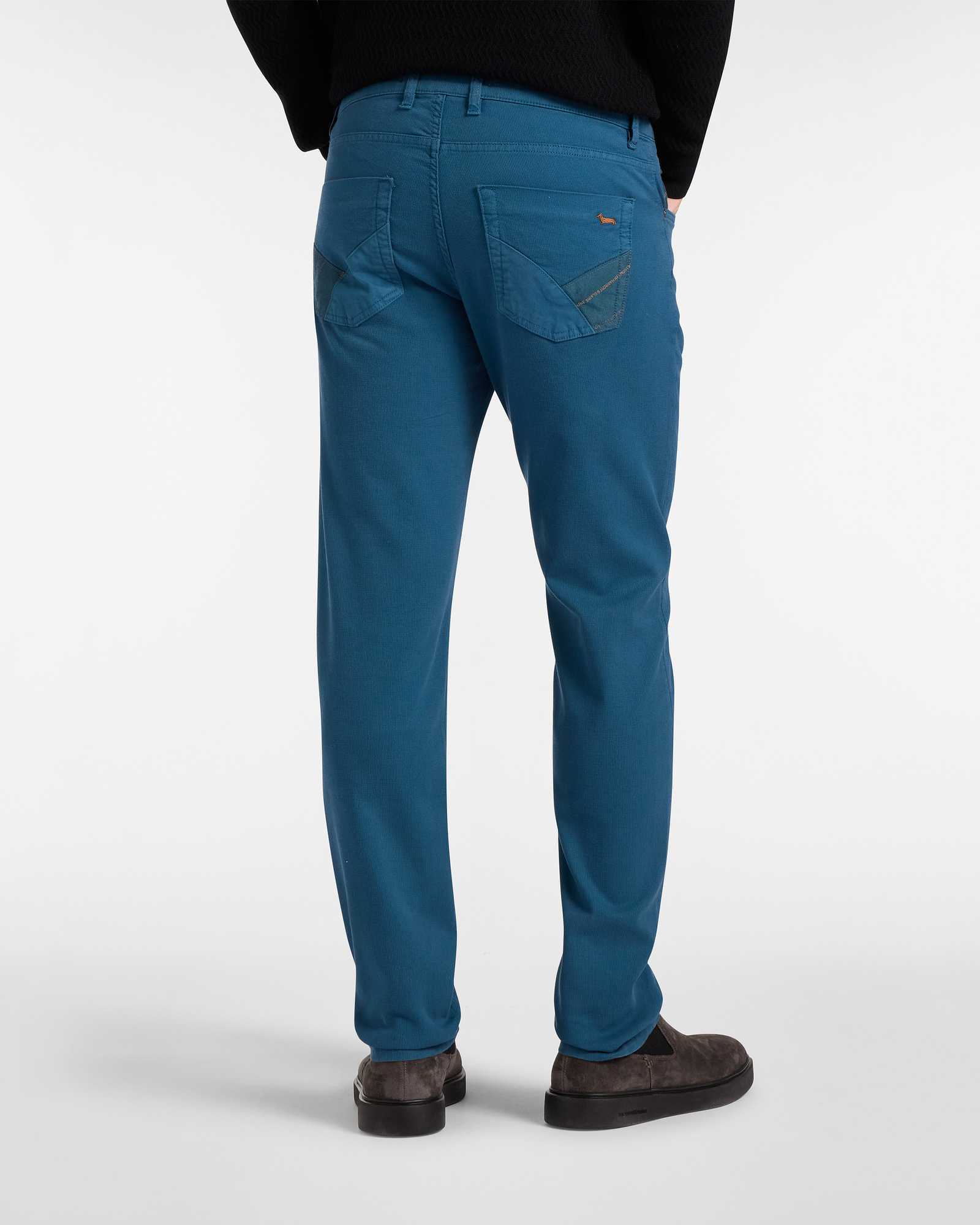 Pantaloni Con Applicazioni Posteriori