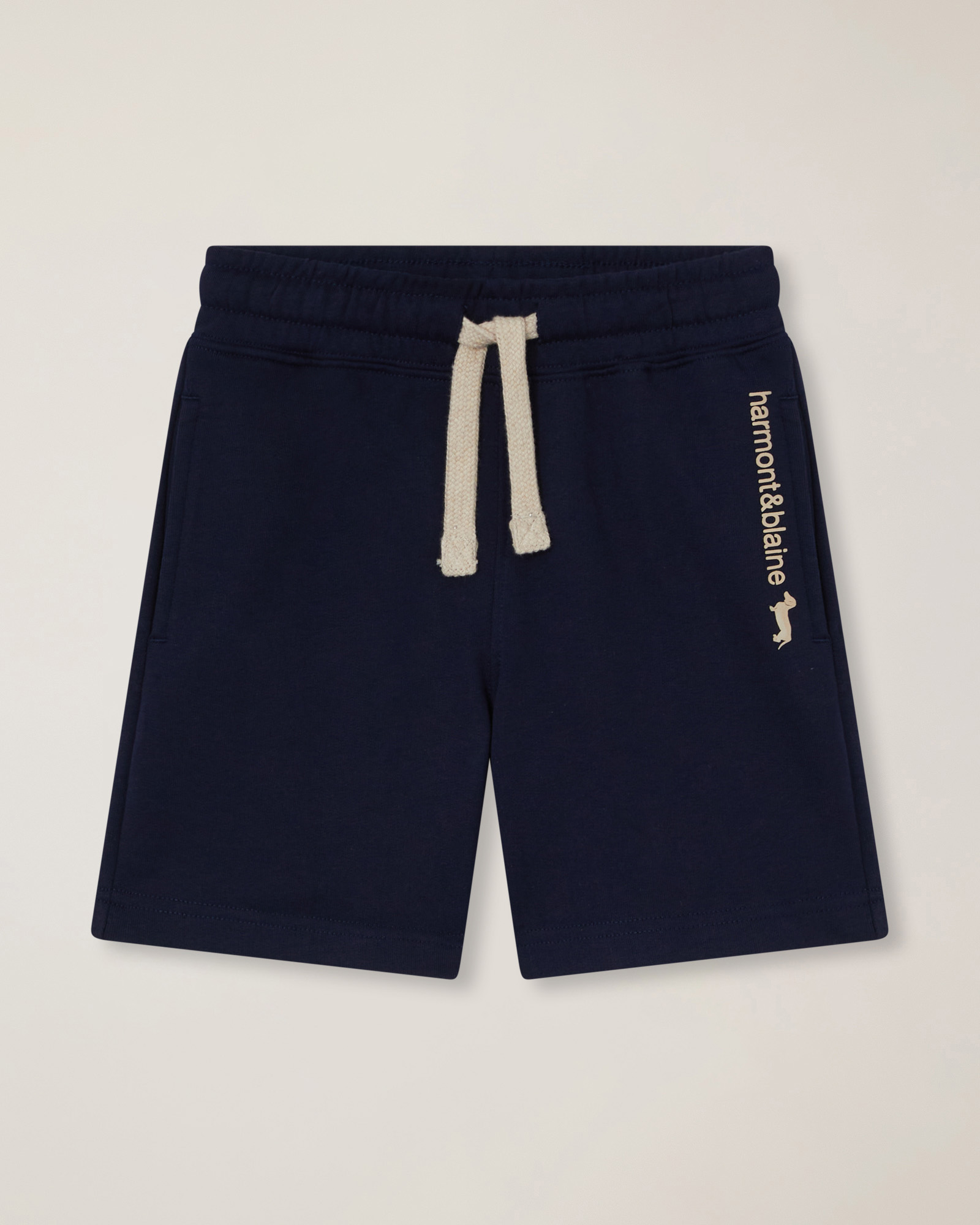 French terry bermuda shorts, Light Blue, large image number 0