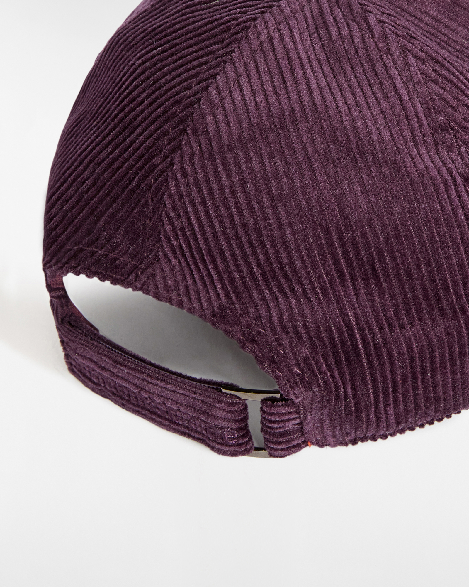Cappello In Velluto A Coste, Rosso Scuro, large image number 2