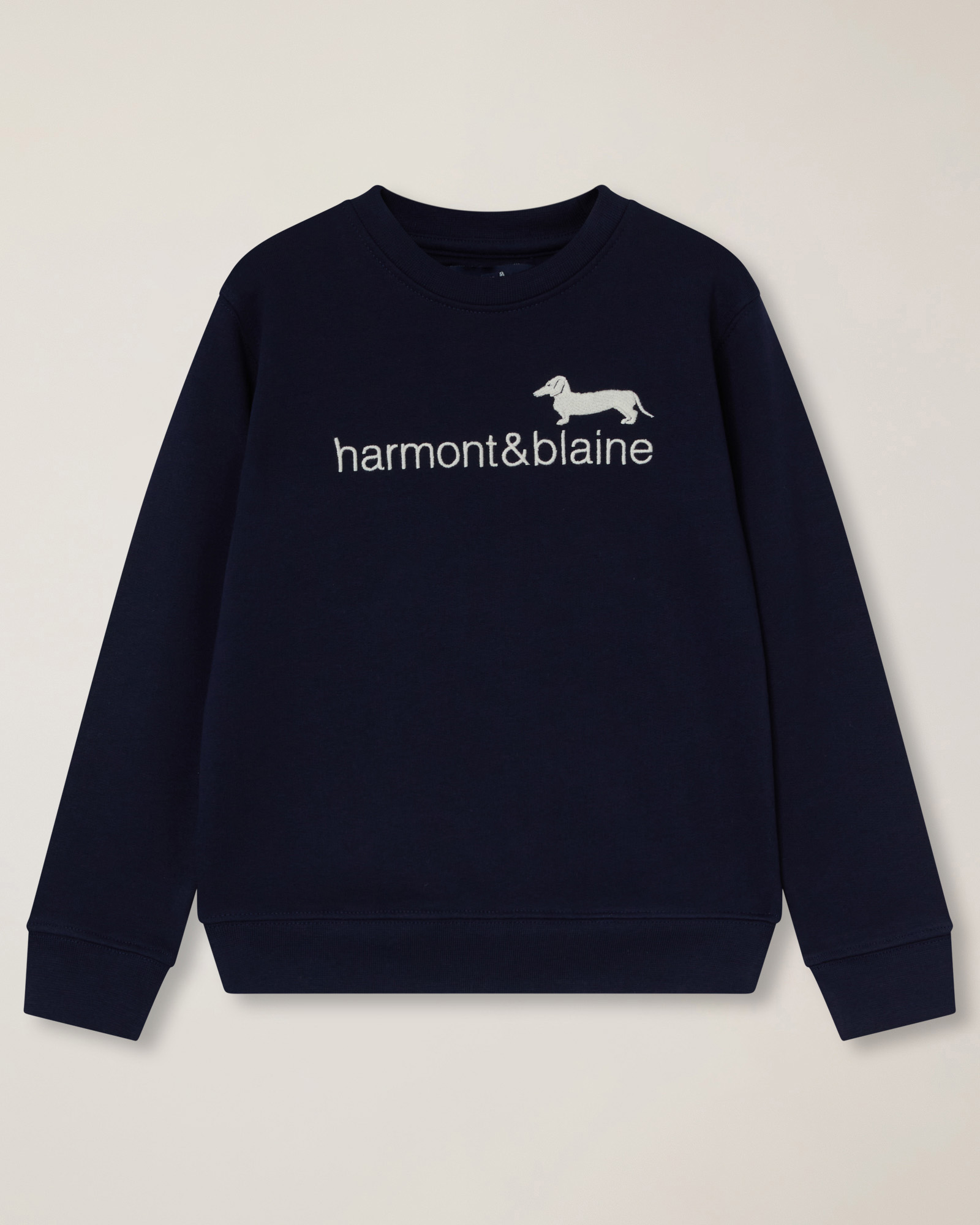 French terry sweatshirt with embroidery 