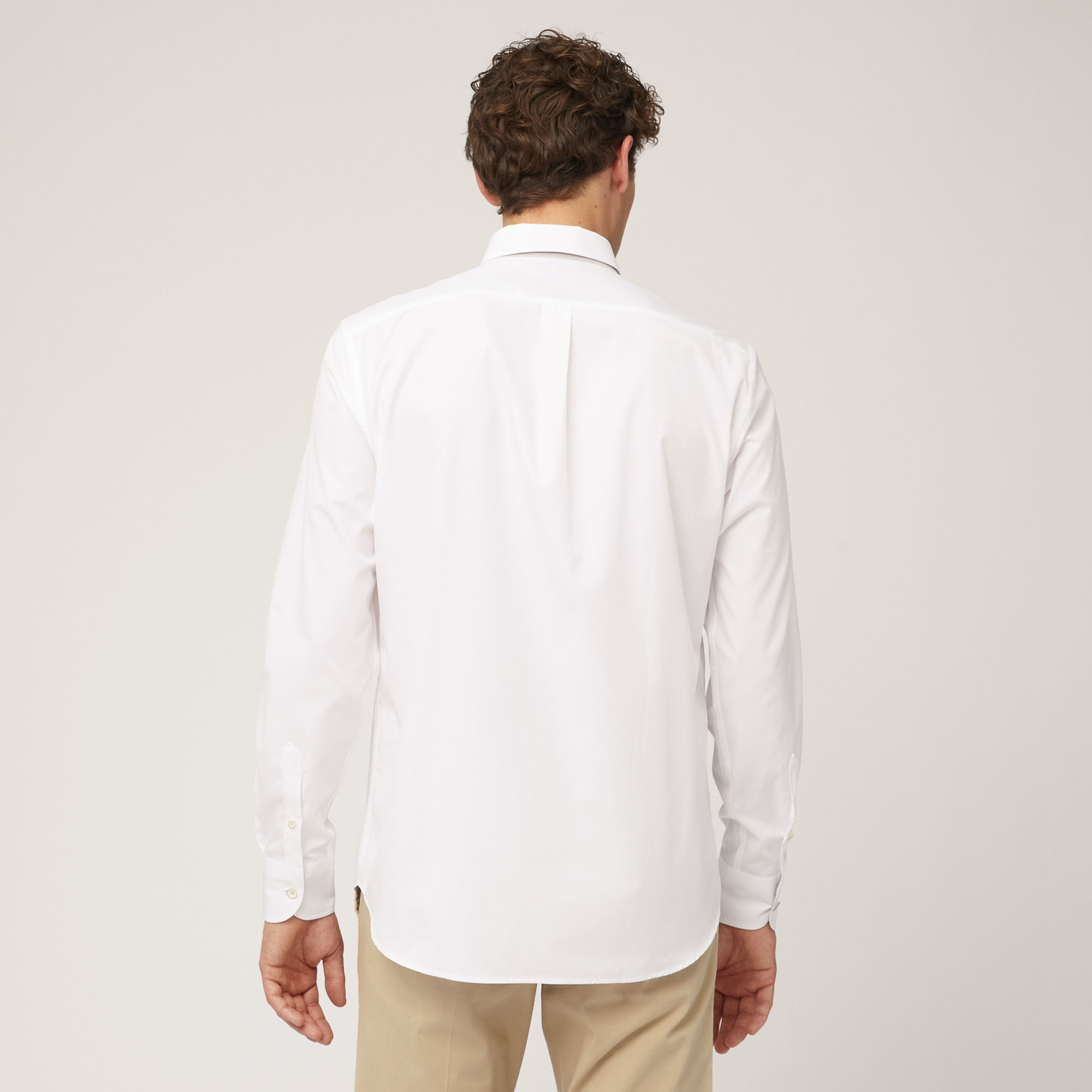 Camisa de algodón con logotipo efecto 3D