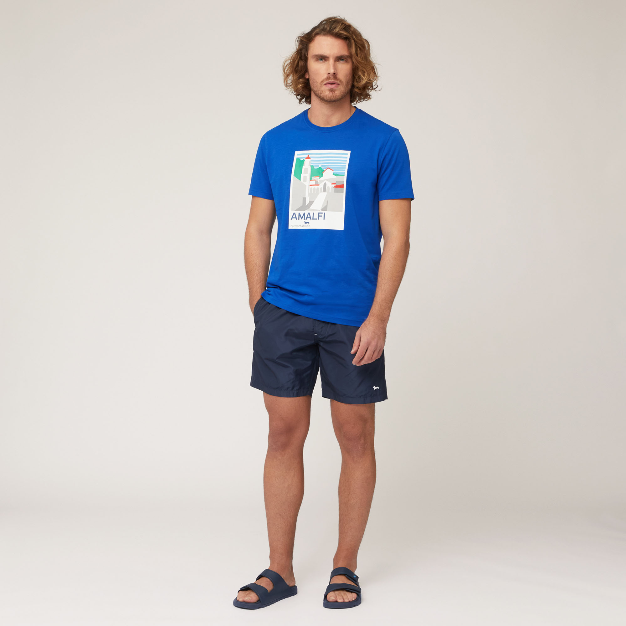 Amalfi Coast T-Shirt, Hydrangea, large image number 3