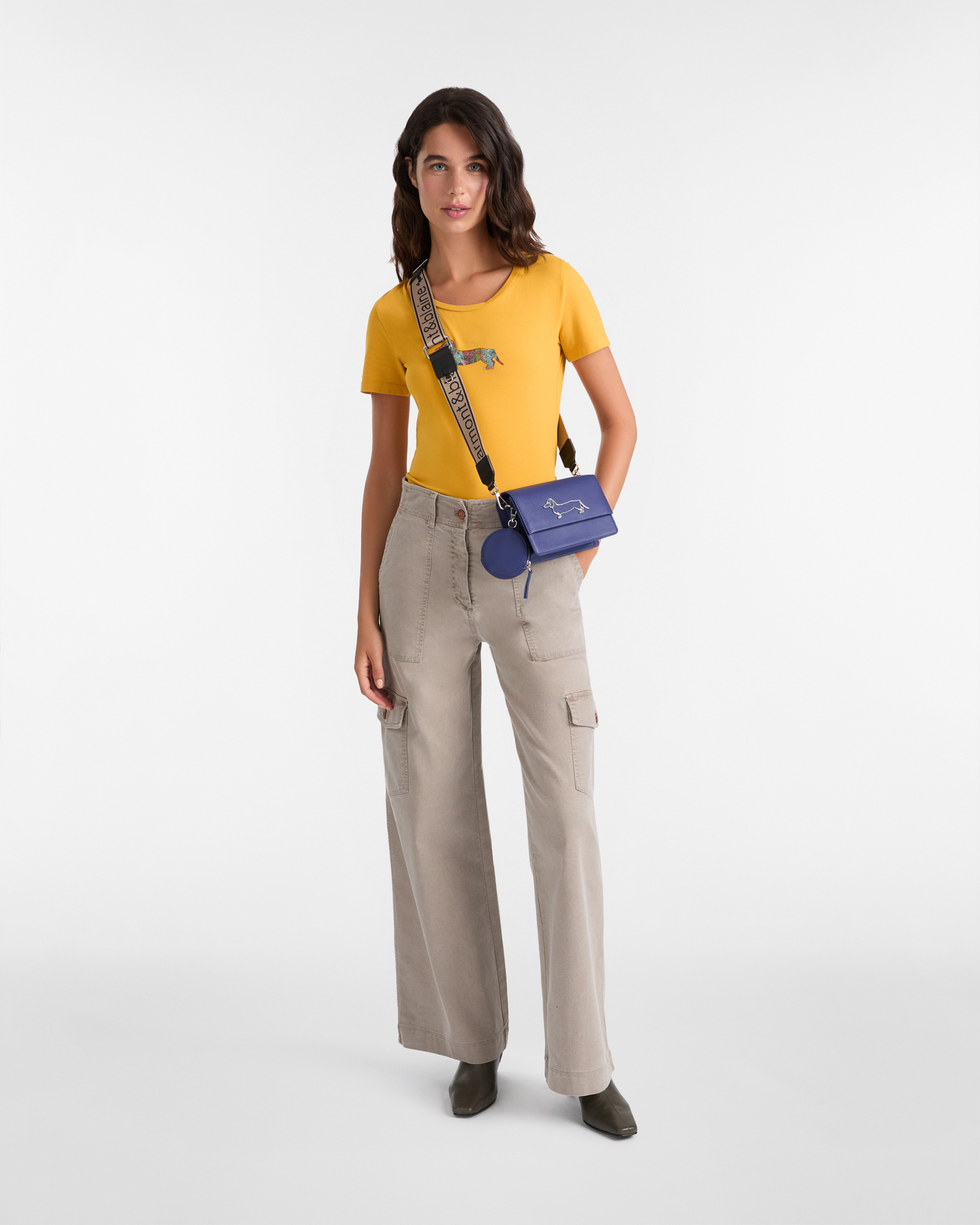 Cargo Trousers Capsule Earth Dye, Brown/Red, large image number 3