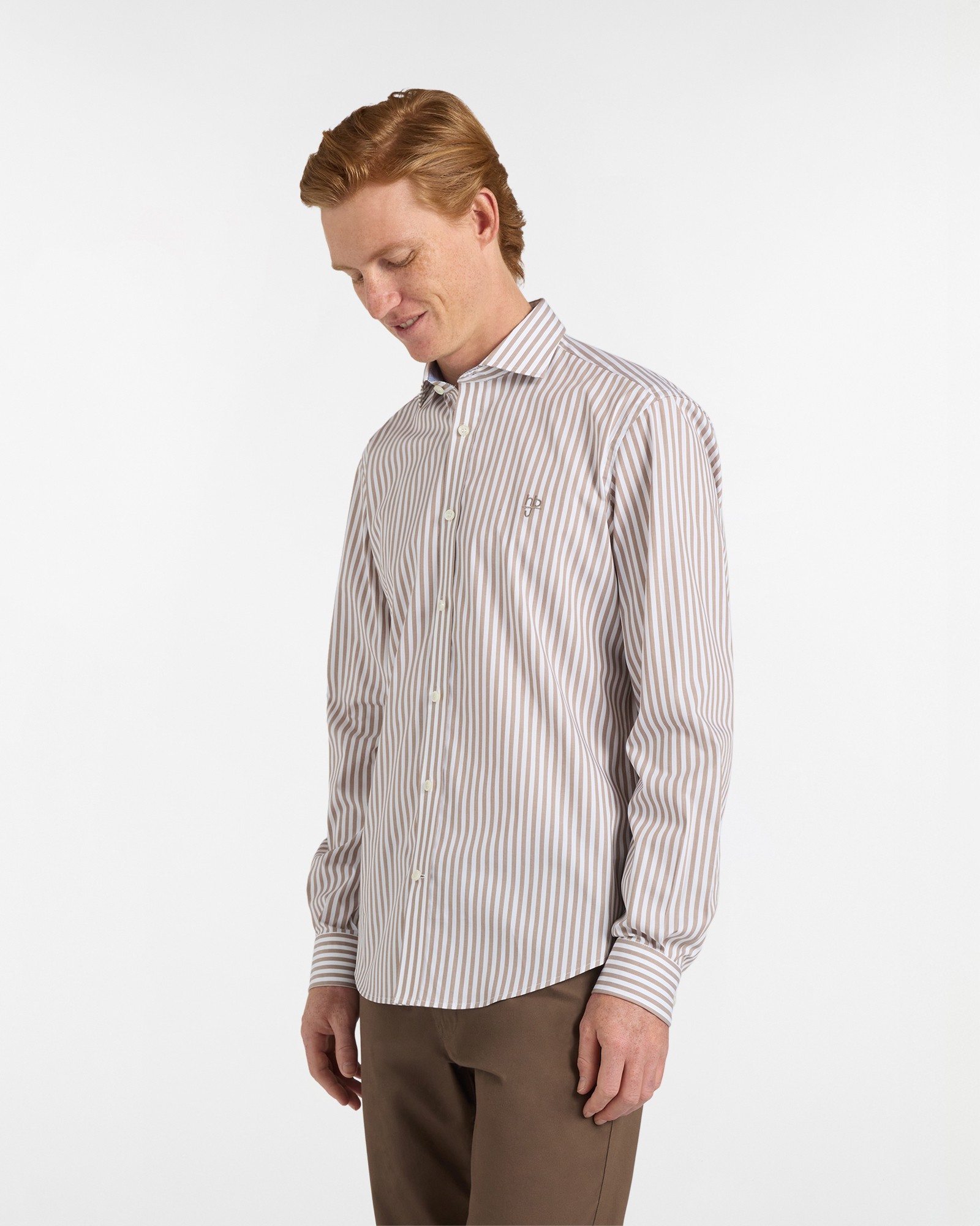 Camicia Uomo a Righe Narrow Fit