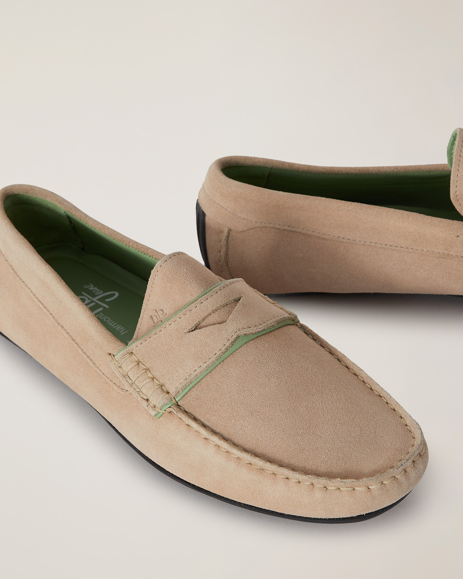 Suede Loafer, Sand, large image number 3
