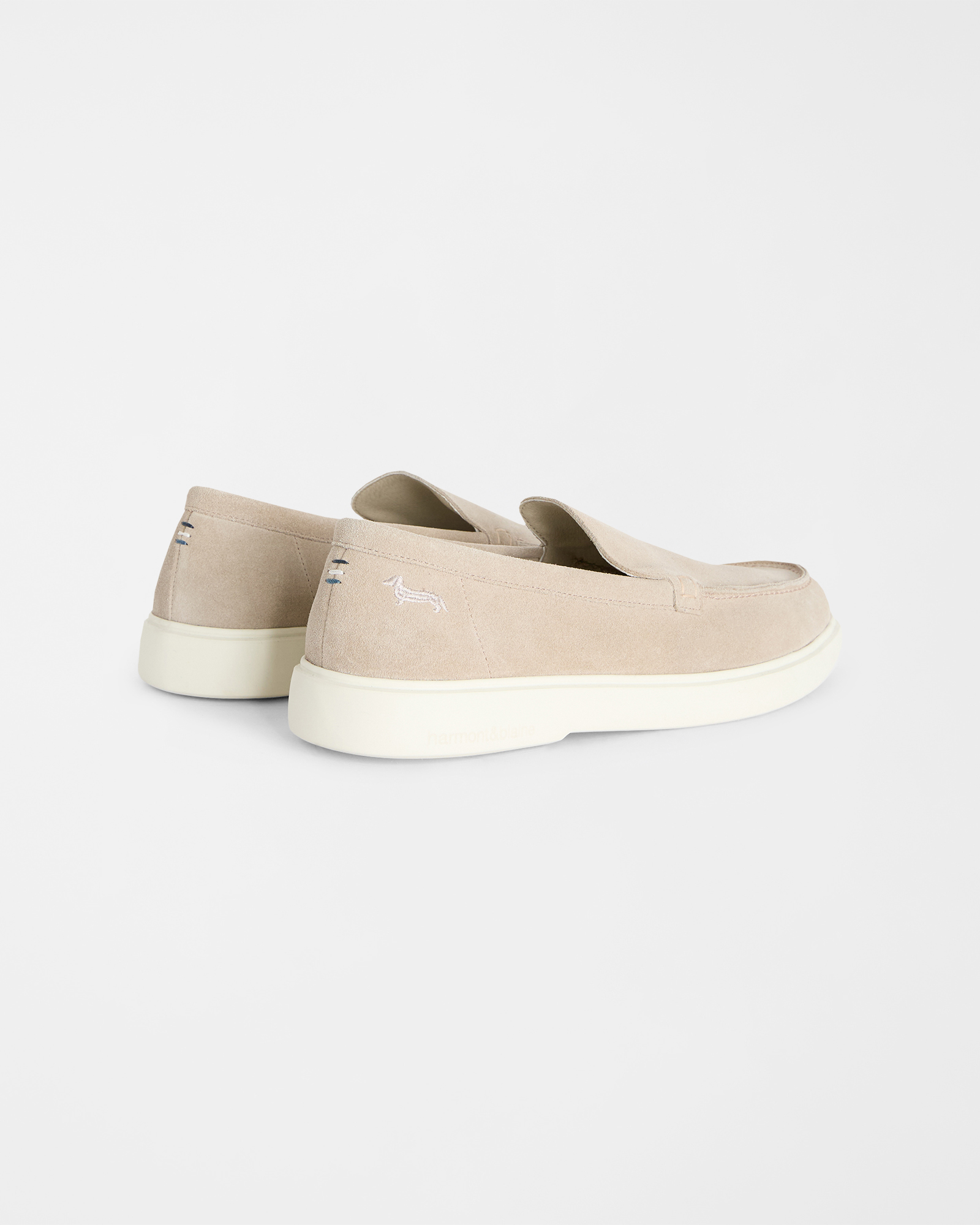Slip-on in suede, Beige, large image number 2