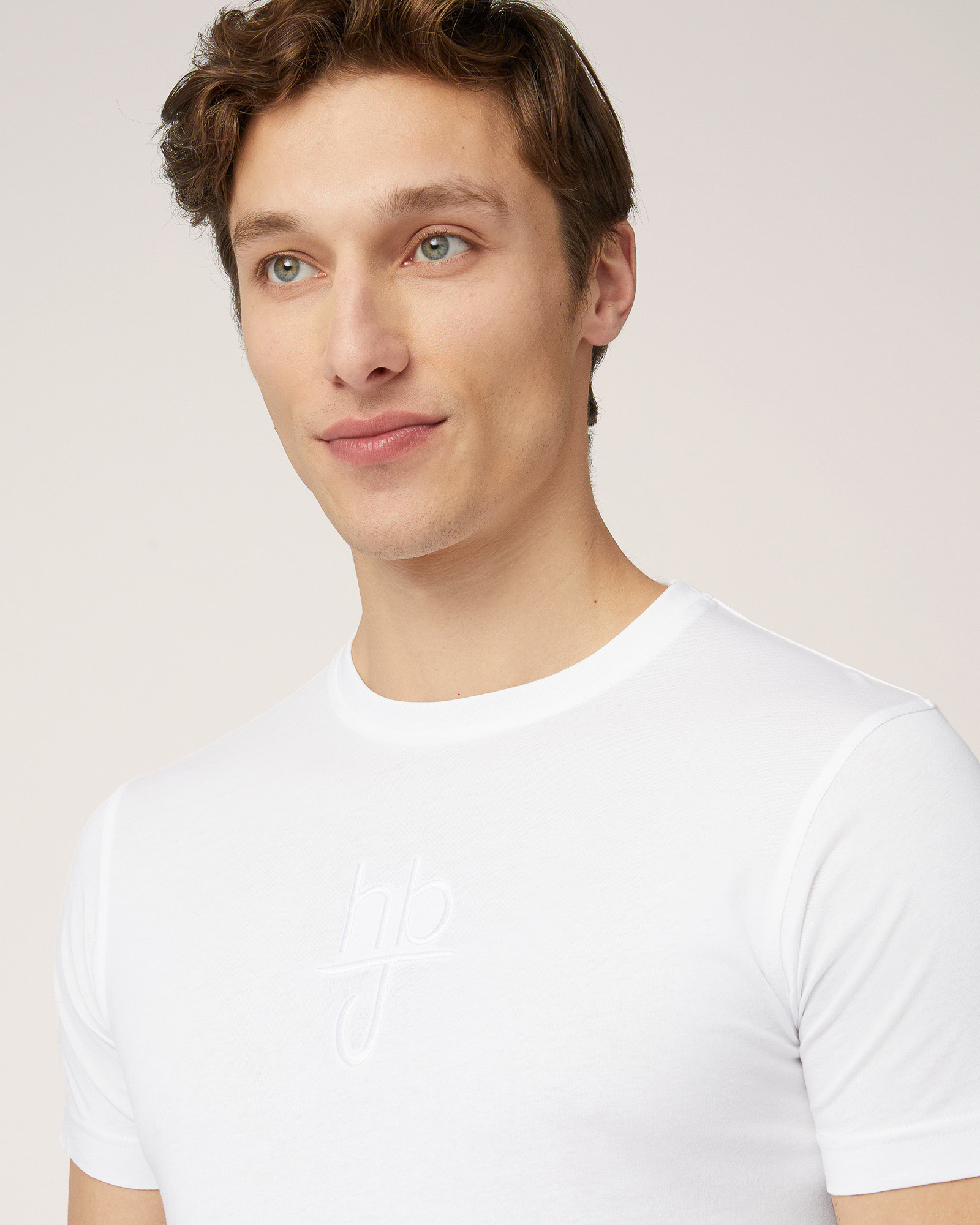 T-Shirt Con Maxi Ricamo, Bianco, large image number 2