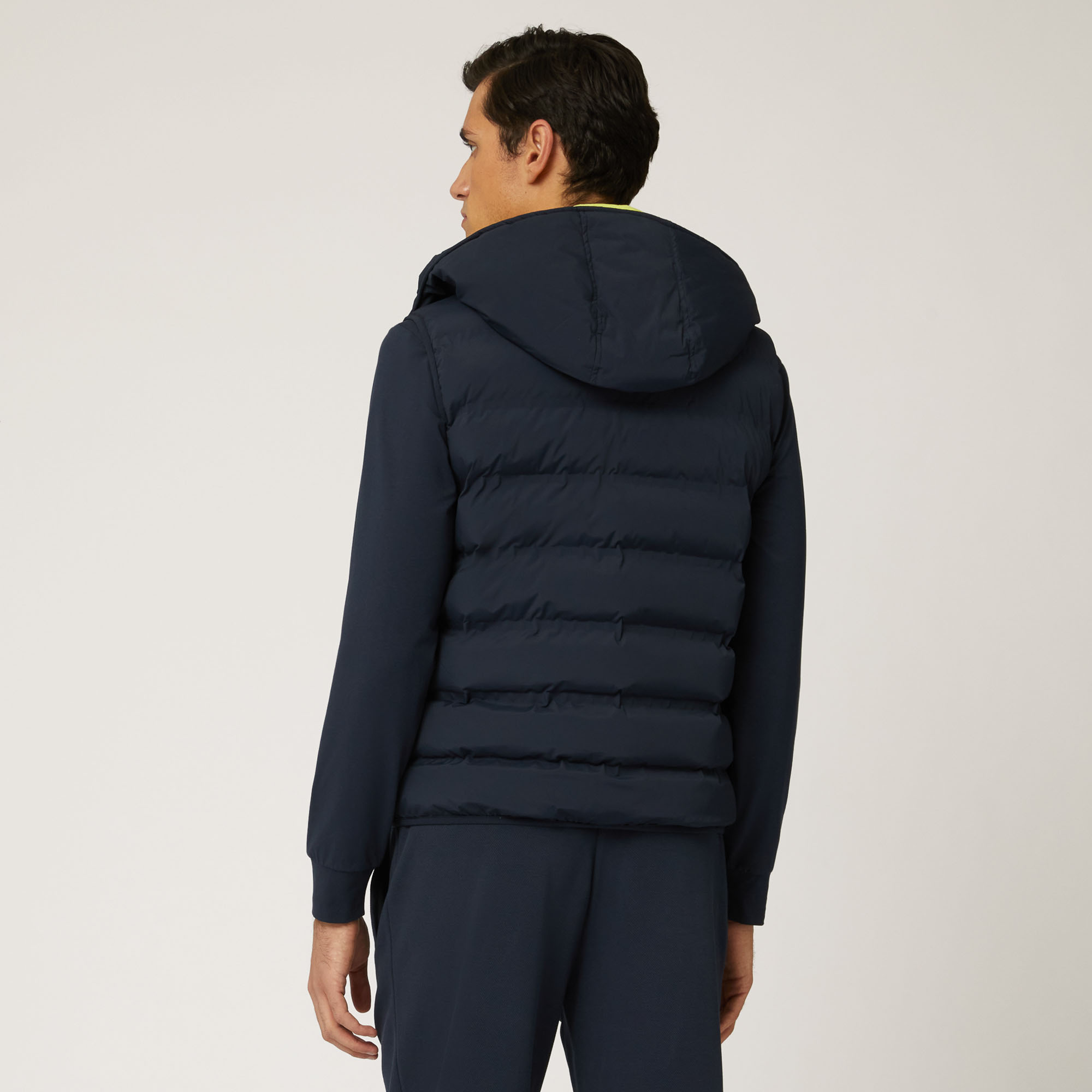 Thermofix-Quilted Gilet With Embroidery, Light Blue, large image number 1