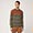 Pullover Girocollo A Righe Orizzontali Multicolor, Marrone, swatch