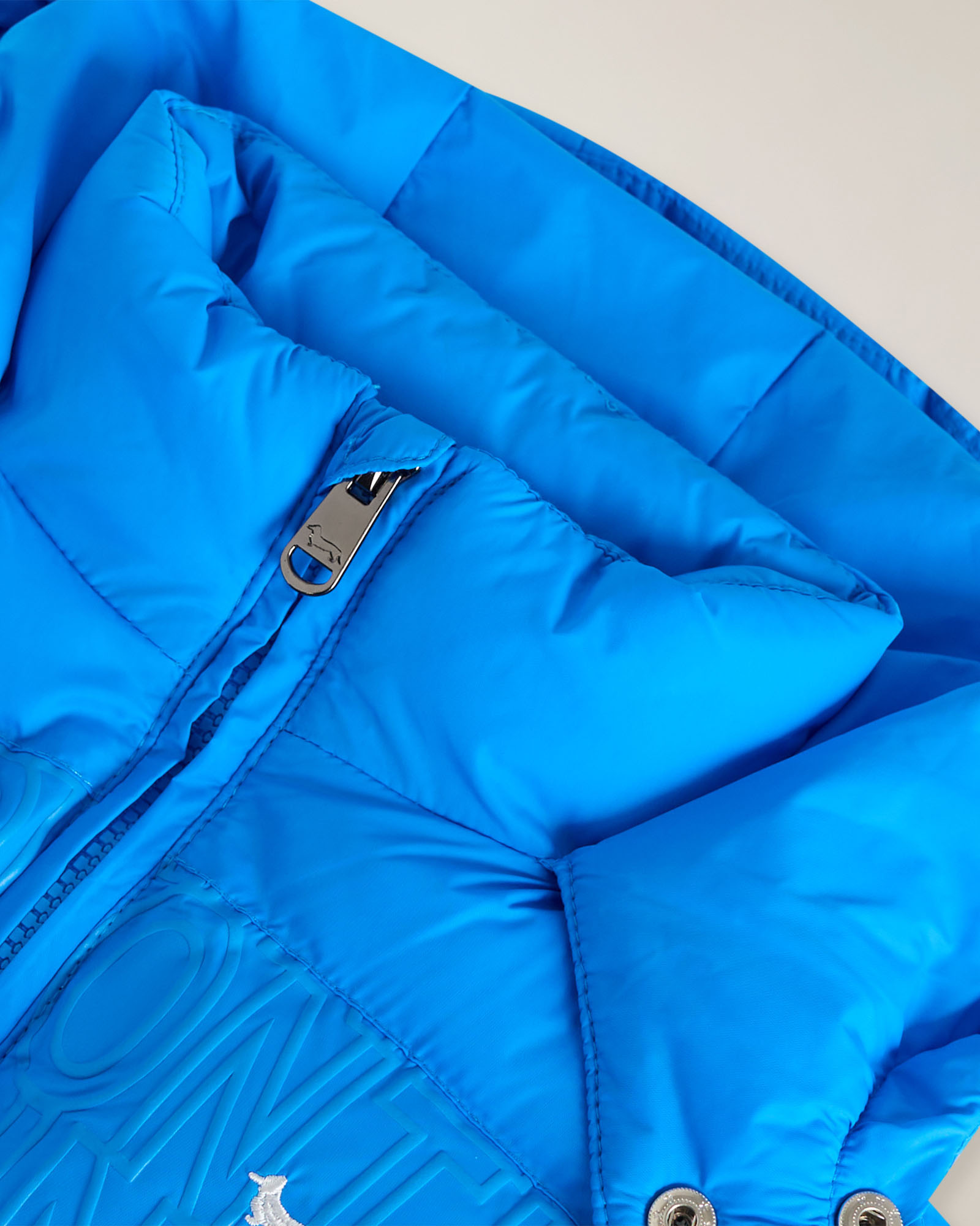 Nylon jacket with hood, Light Blue, large image number 2