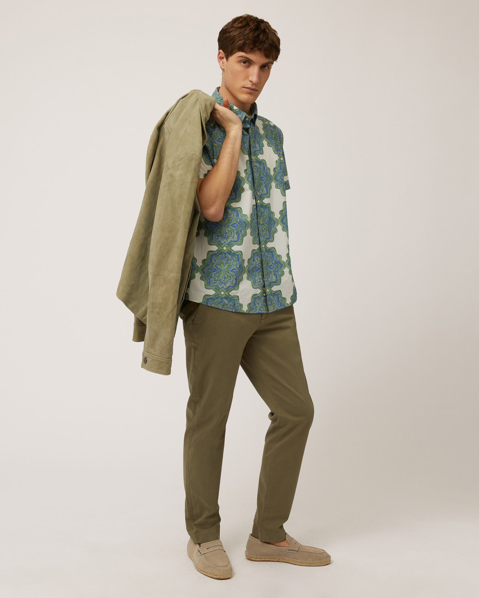 Gitans Tropical Shirt, Beige, large image number 3