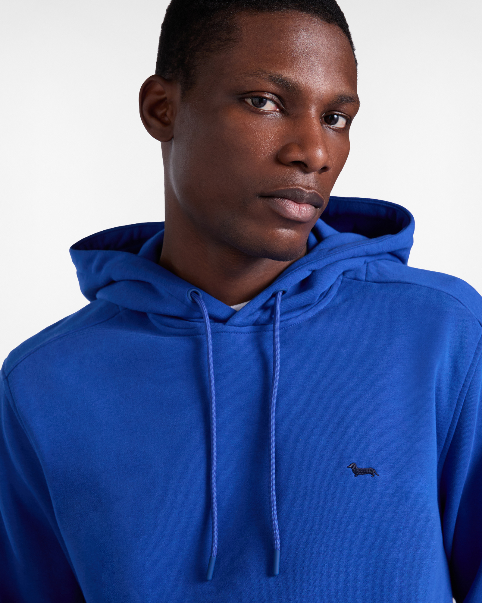 Sweat &agrave; capuche Hoodie Basic, Bleu, large image number 2