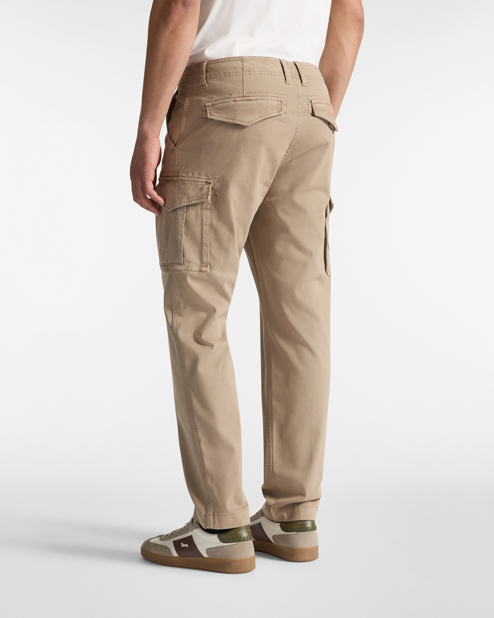 Cargo Trousers in Stretch Cotton