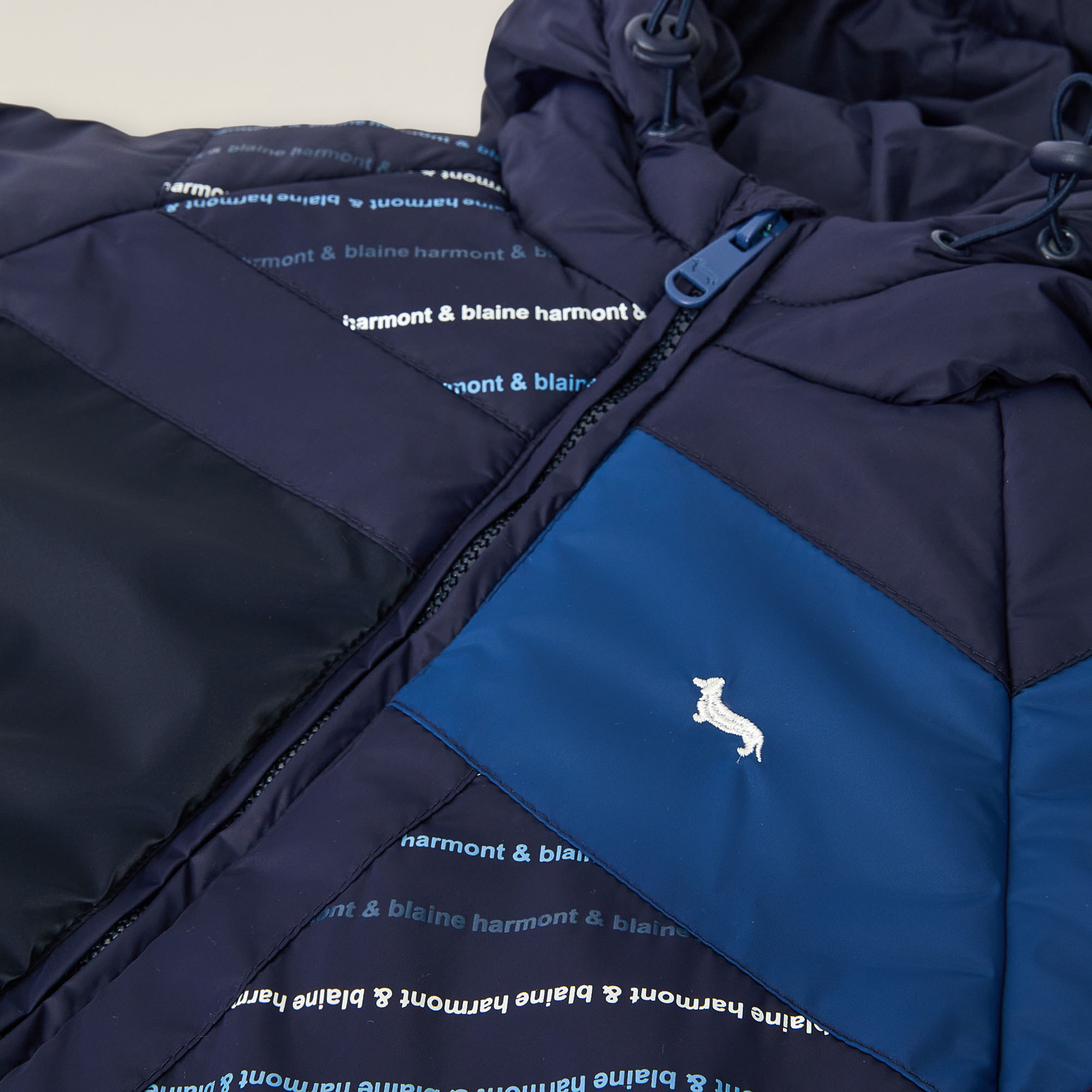 Patchwork-effect jacket , Navy blue, large image number 2