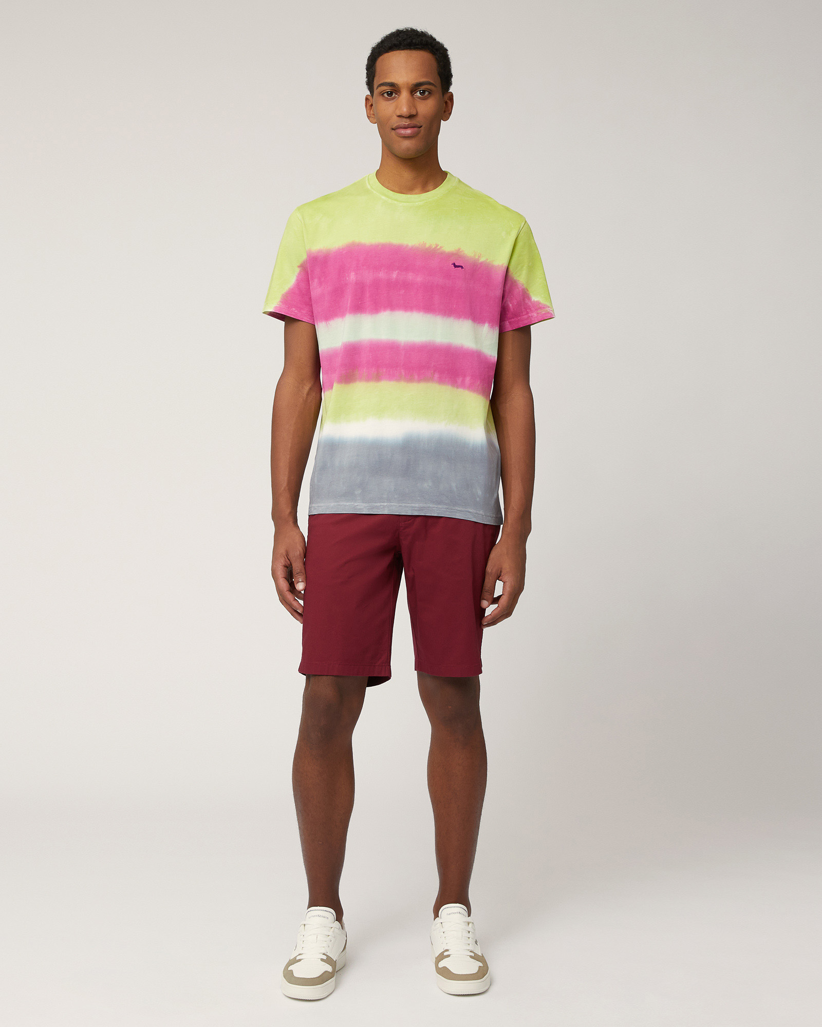 Camiseta tie-dye Tropical Gitans, Verde lima, large image number 3