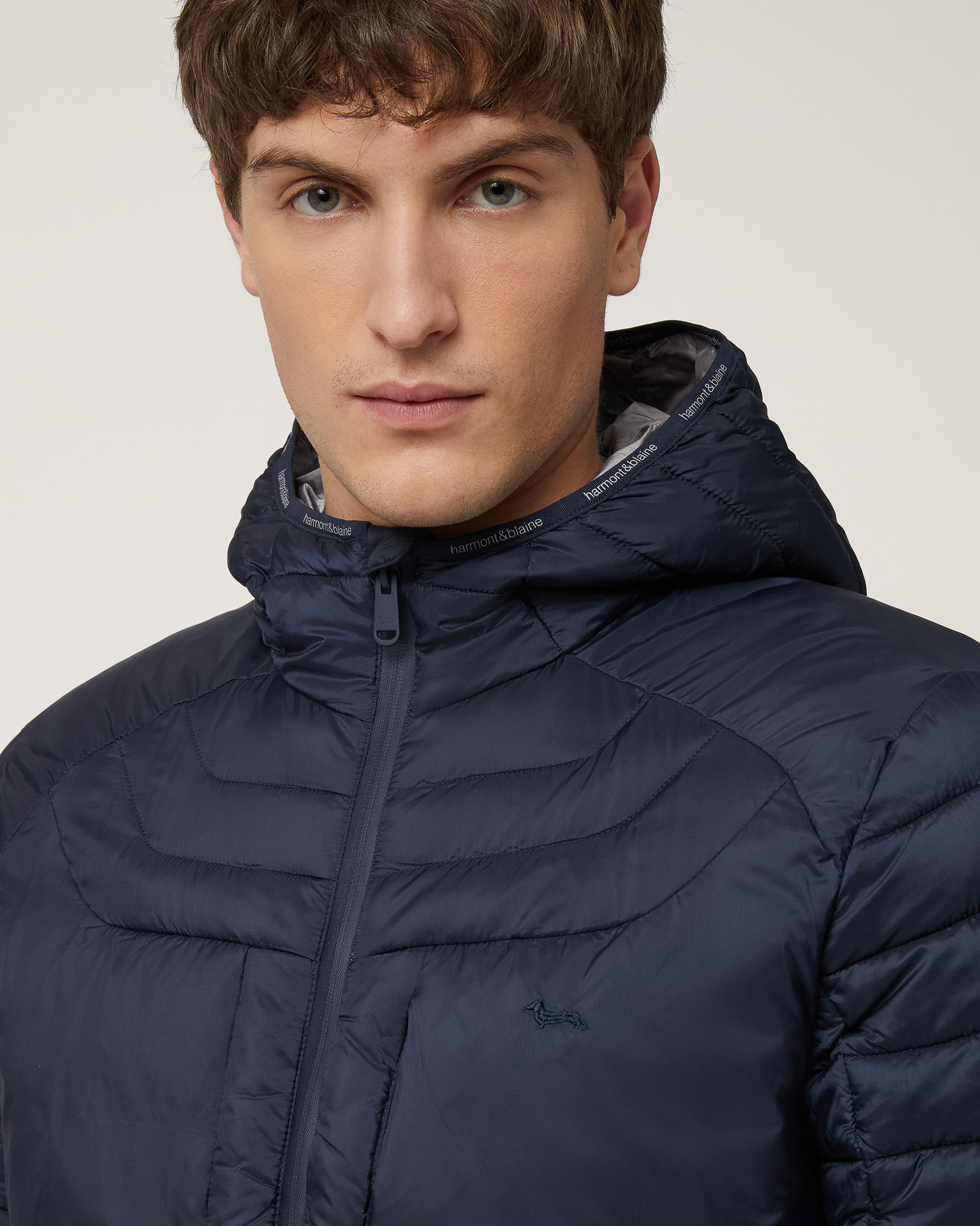 Jacket with Eco Padding, Navy Blue, large image number 2