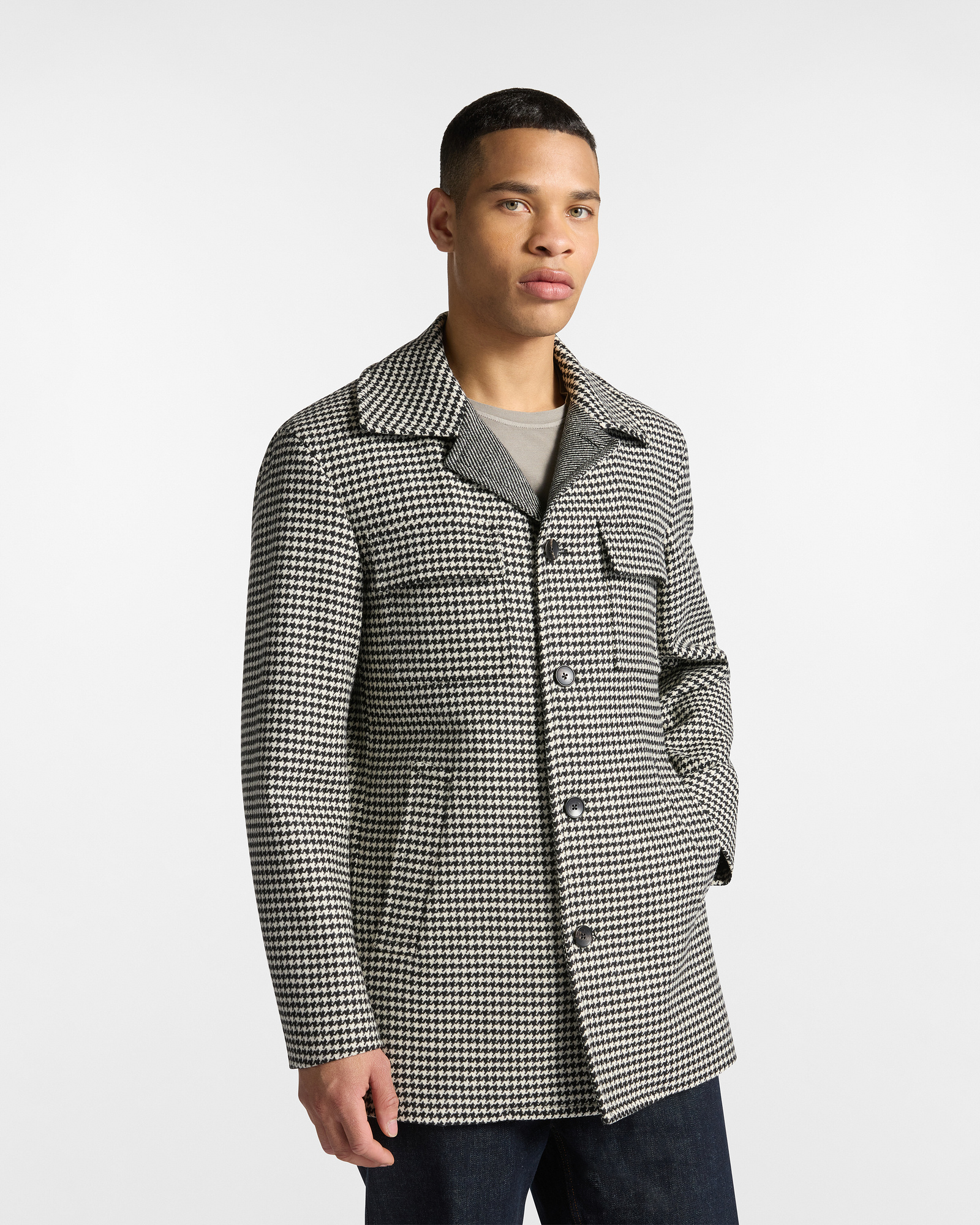 Short Wool Coat Artigianalità a Colori Capsule