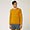Merino Wool Crew-Neck Pullover, Yellow, swatch