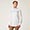 Shirt With Contrasting Bands And Lettering, White, swatch