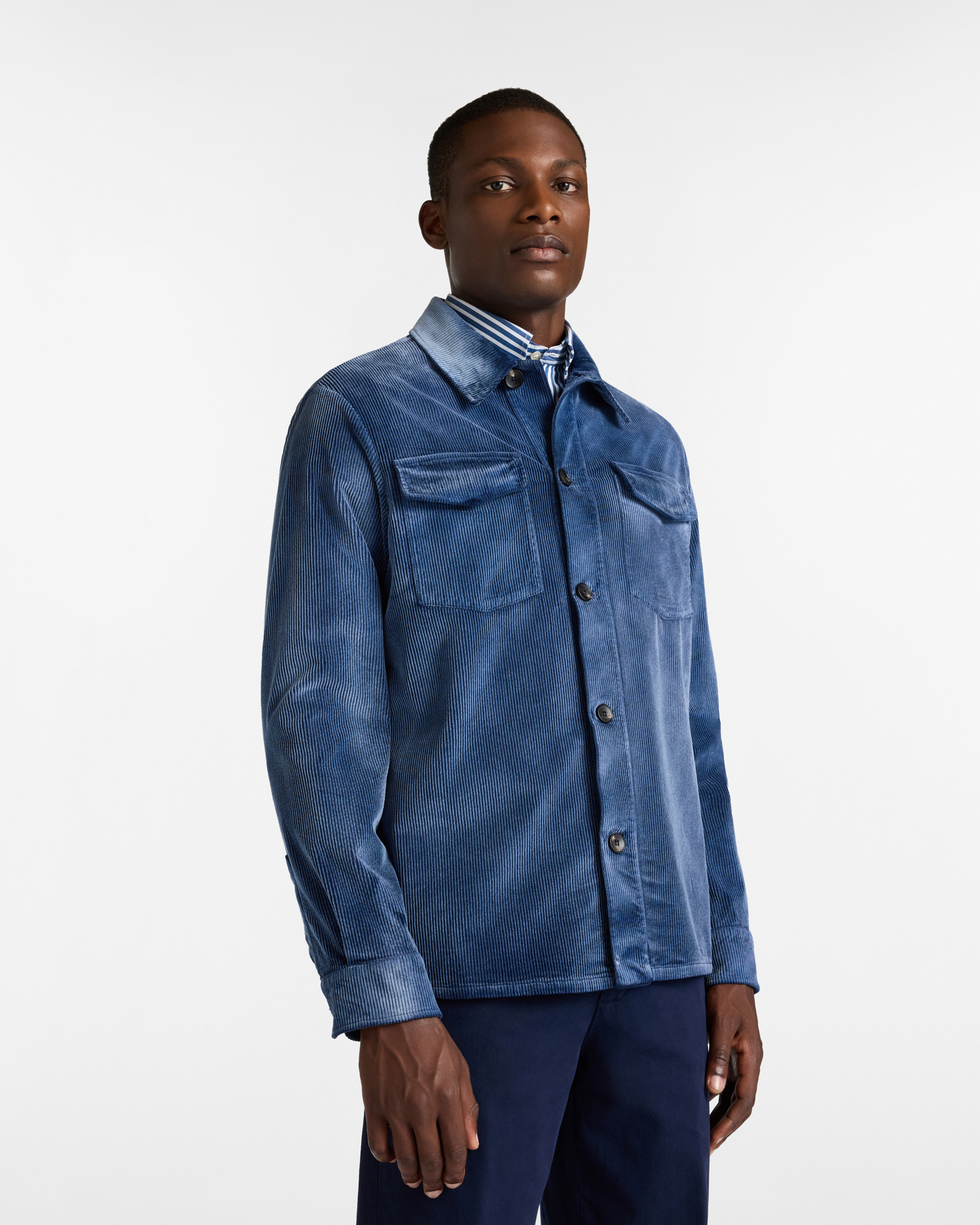 Overshirt In Velluto Capsule Artigianalità a Colori