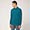 Polo A Maniche Lunghe Regular Fit , Verde Petrolio, swatch