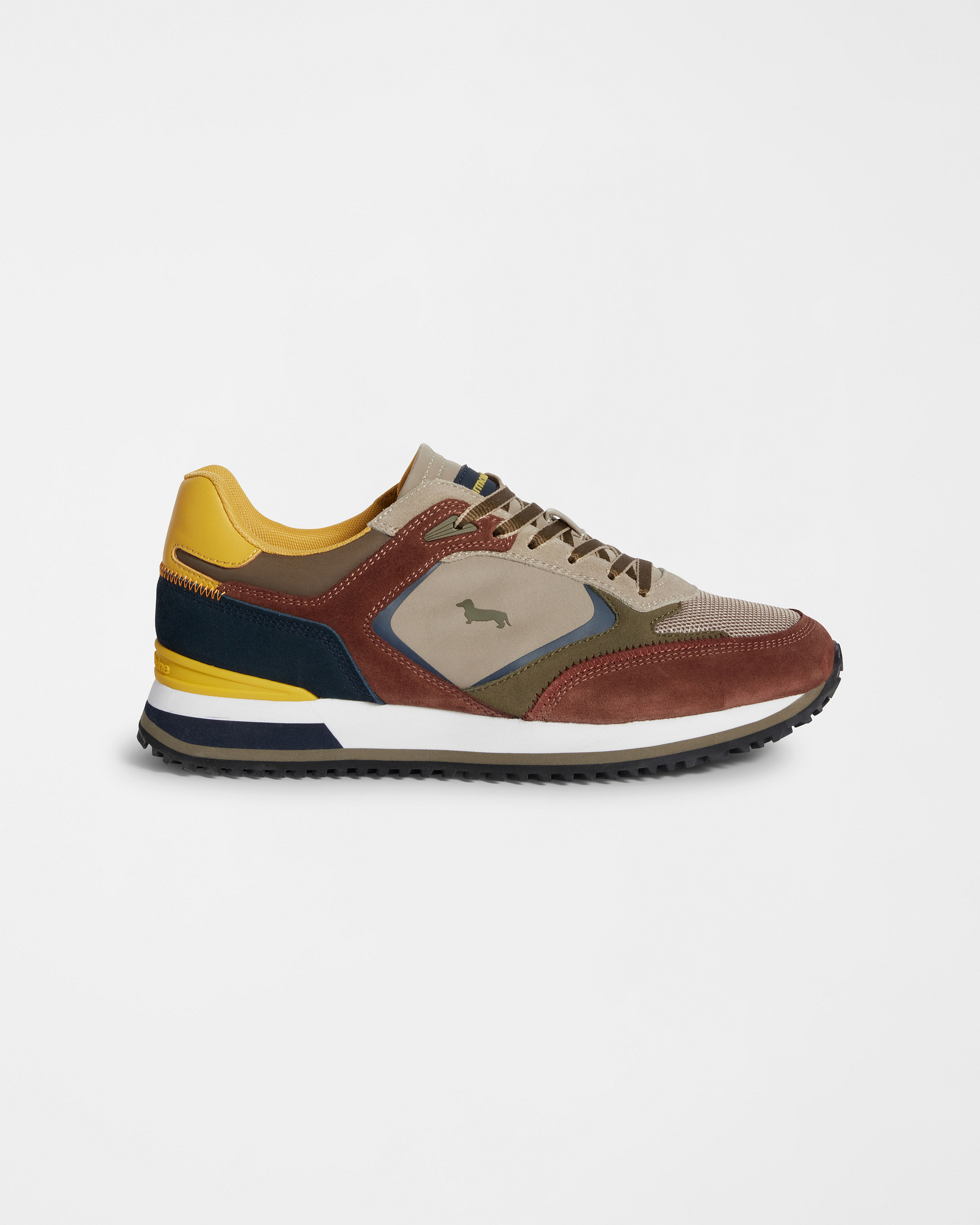 Zapatillas para correr en mezcla de tejidos