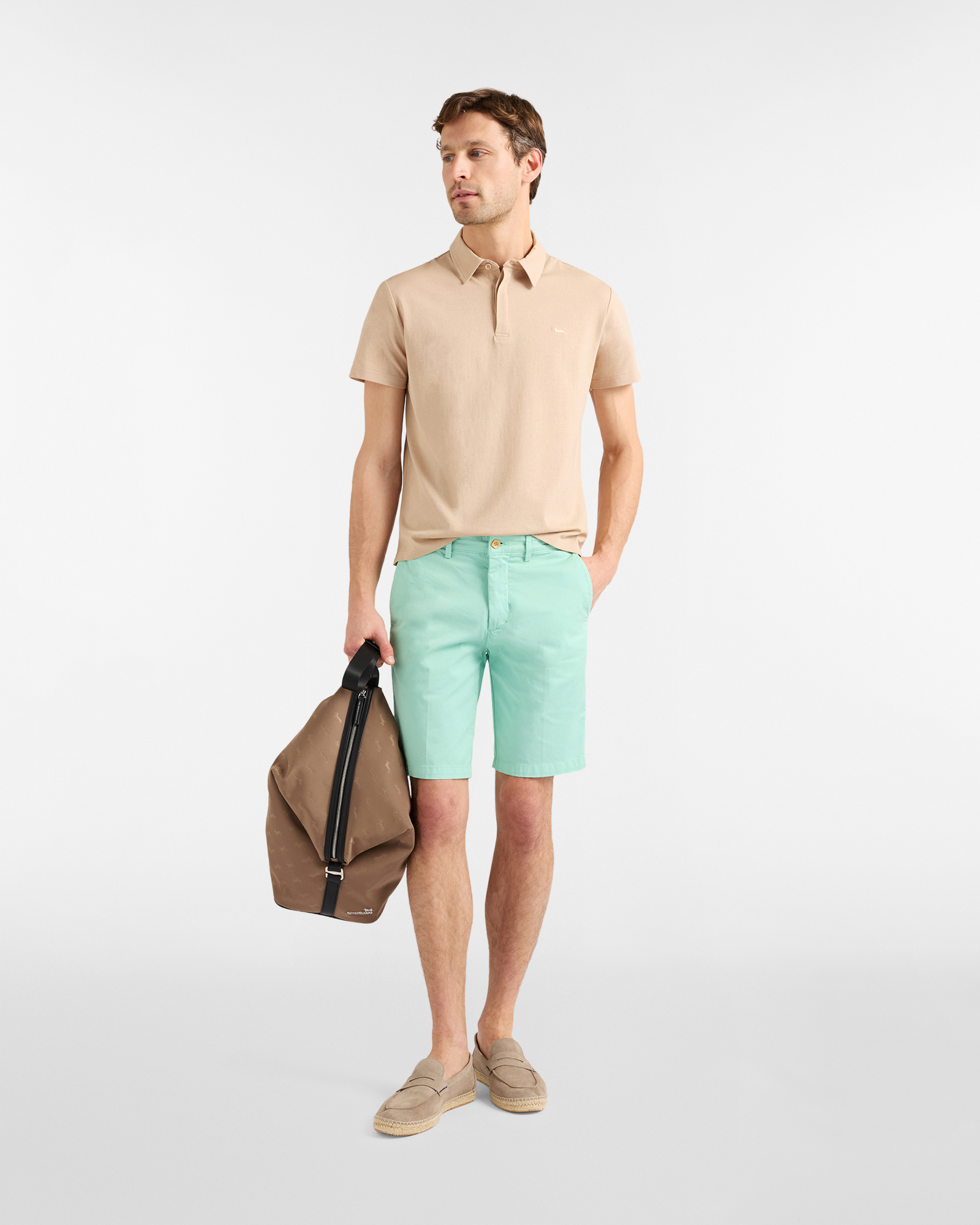 Polo B&aacute;sico, Beige, large image number 3