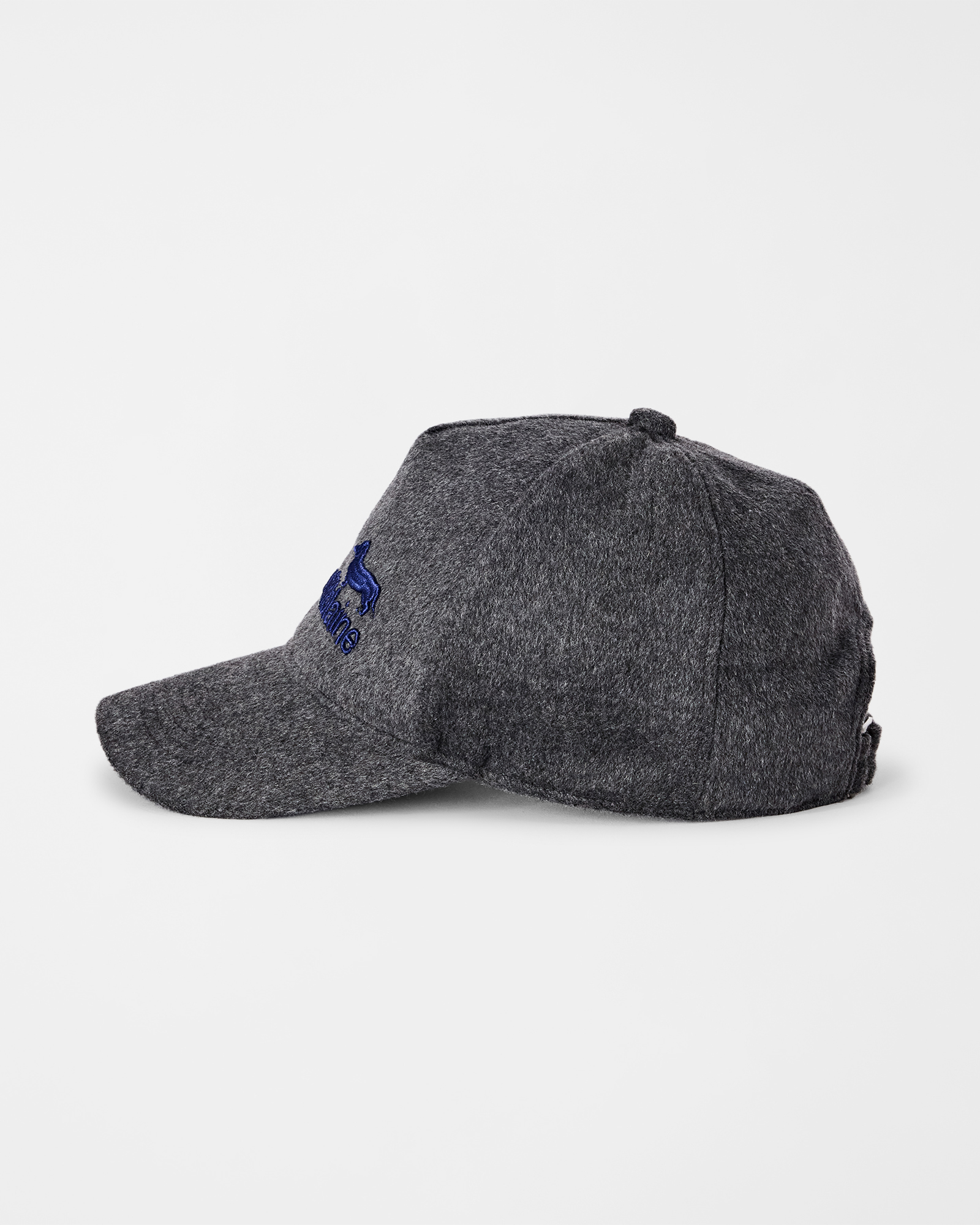 Wool baseball cap with contrasting visor., GRAY, large image number 3