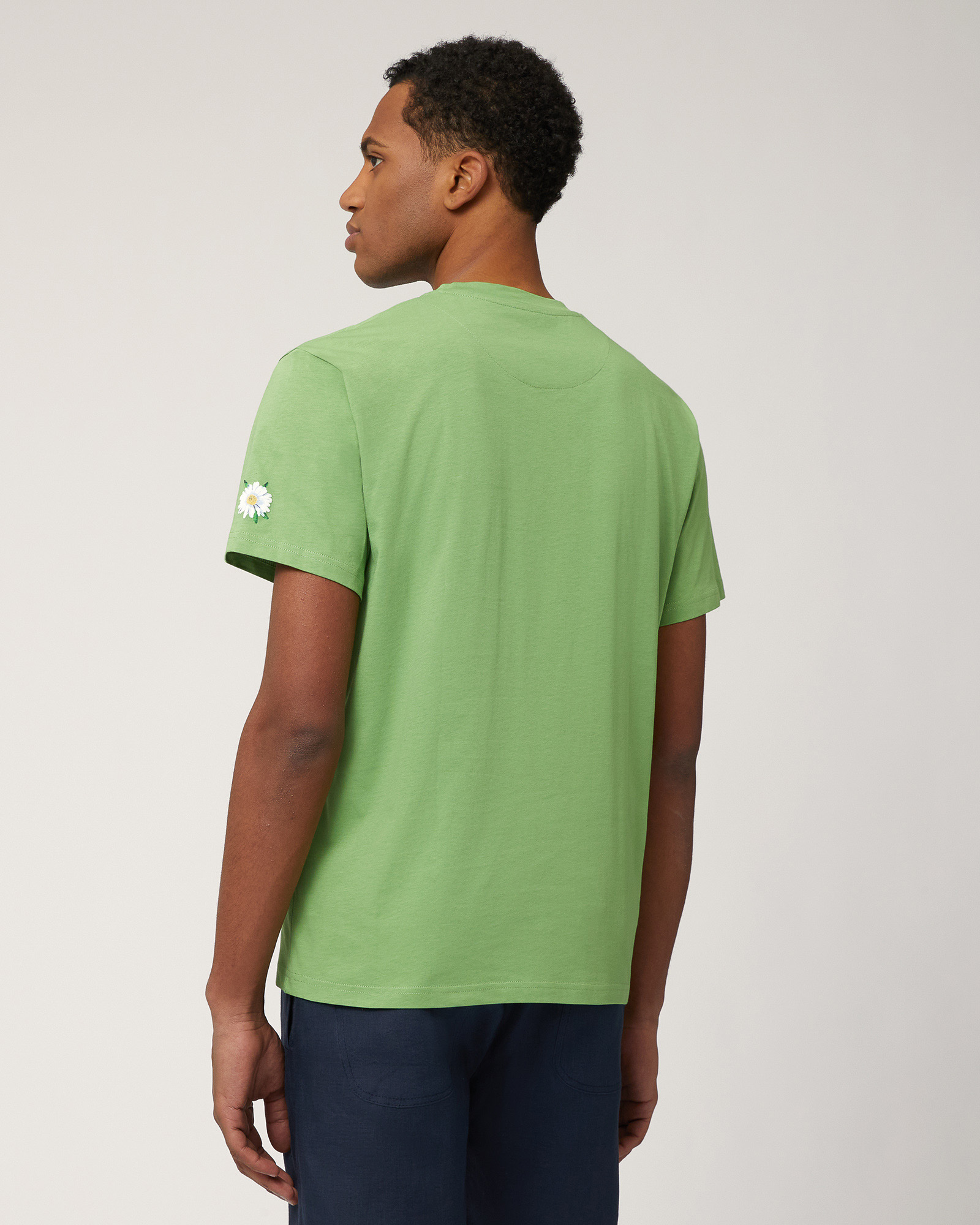 Camiseta de algodón Pima, Verde prado, large image number 1