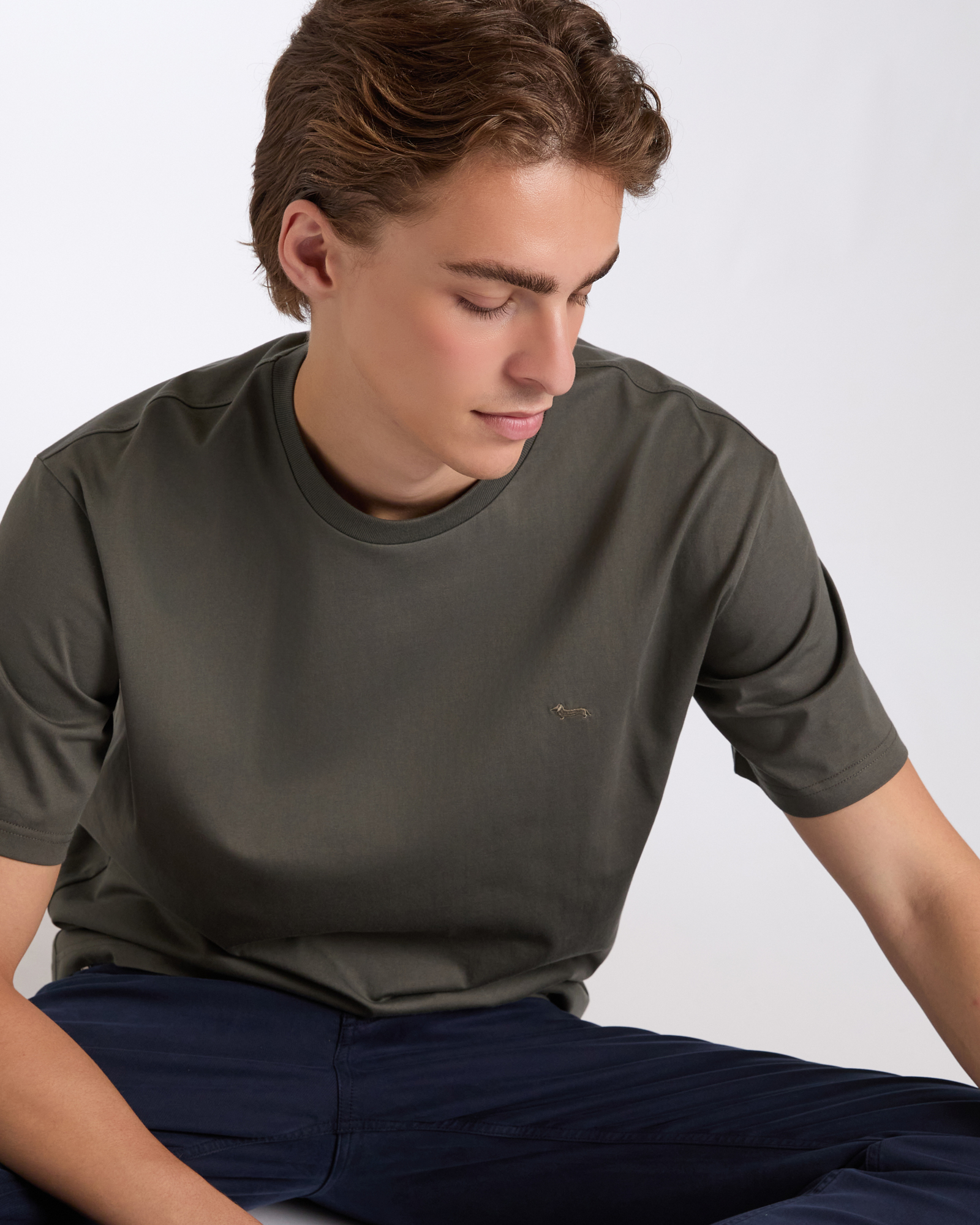 Relaxed Fit Cotton T-Shirt, Green, large image number 2
