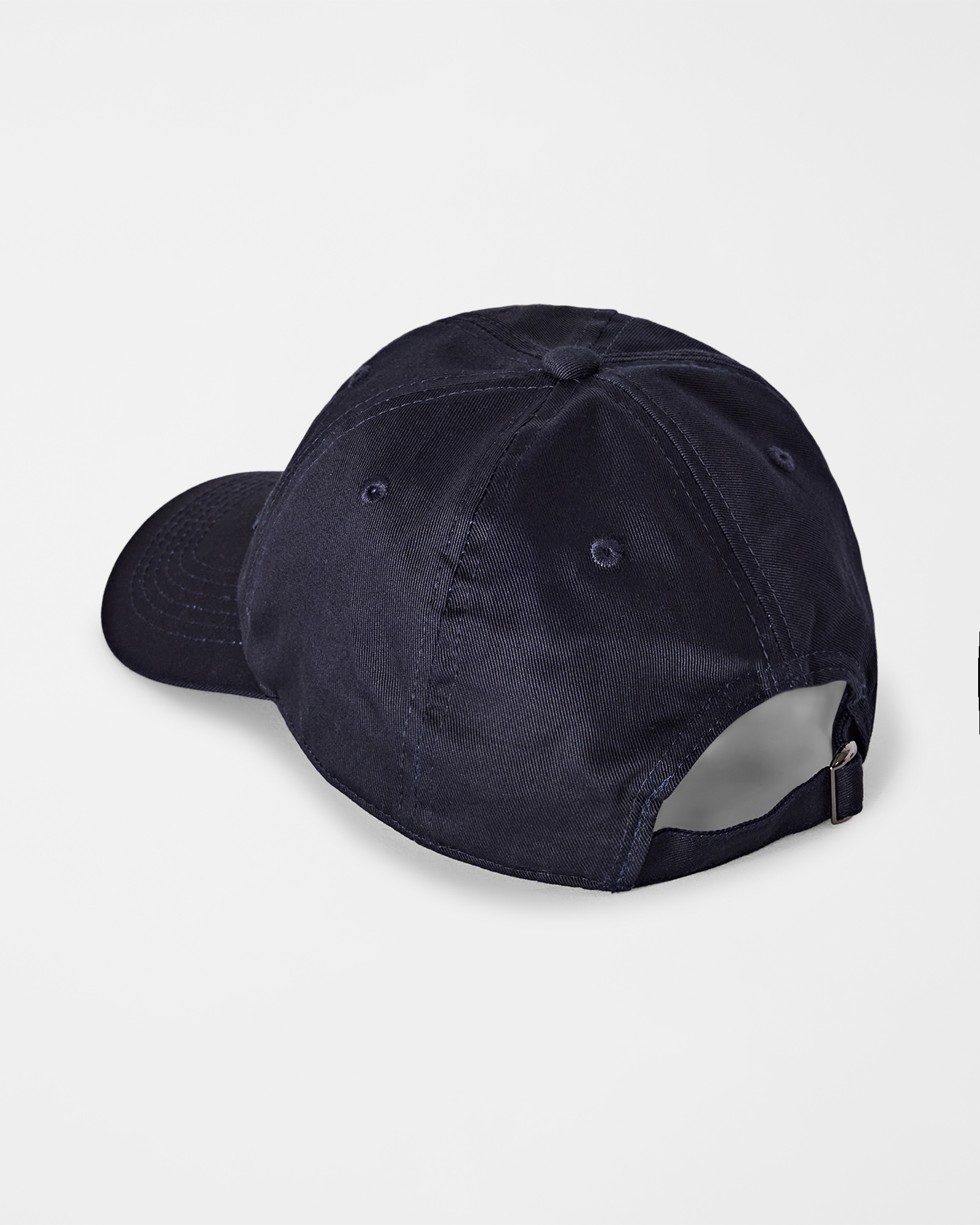 Baseball Cap HBJ Uomo con Patch Logo in Puro Cotone, BLU SCURO, large