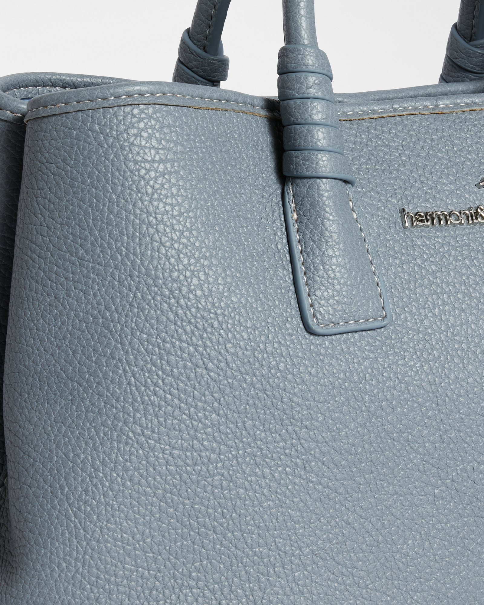 Small Blaine Mania Bag in Hammered Effect, Sky, large image number 2
