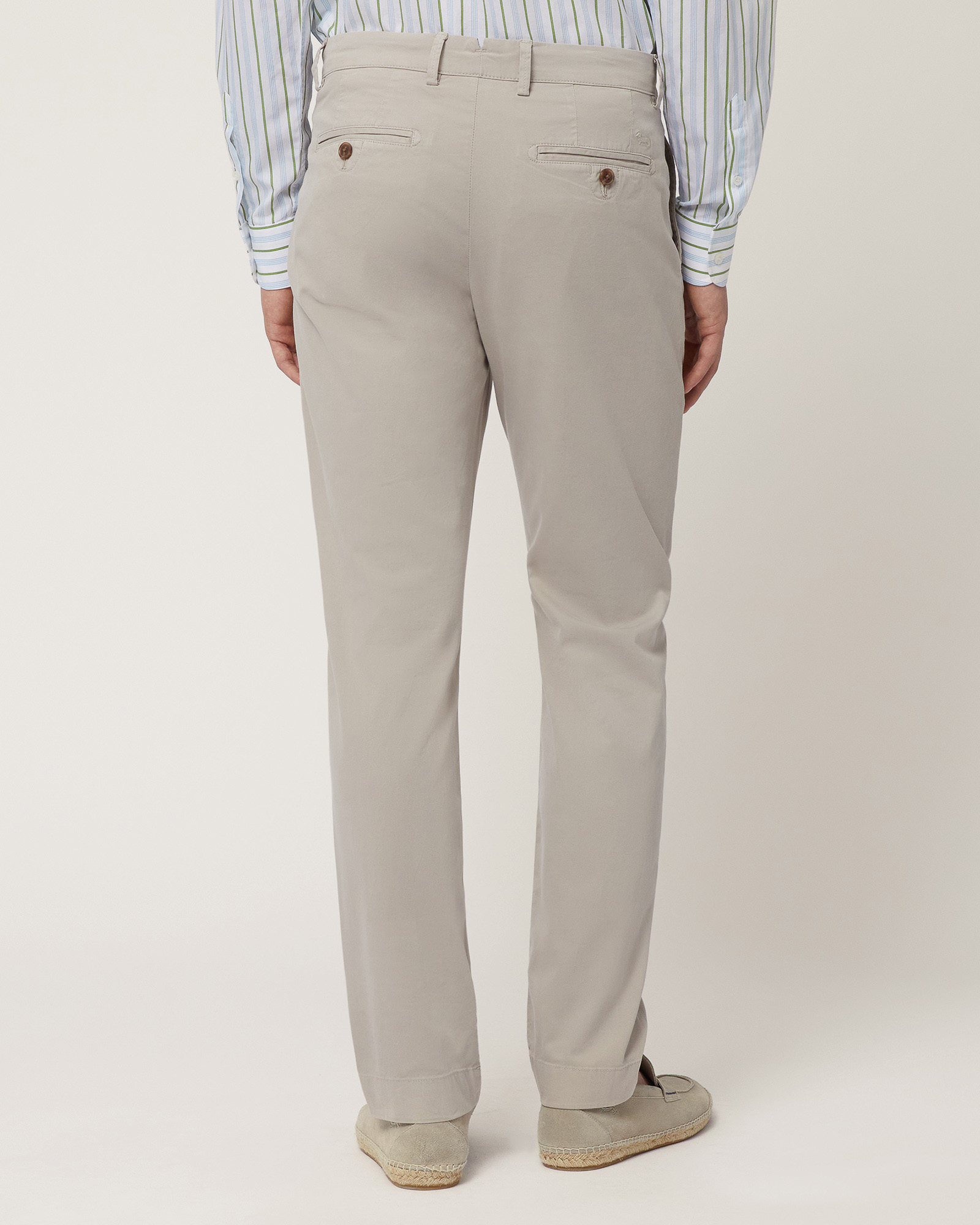 Narrow Fit Chino Pants, Sand, large image number 1