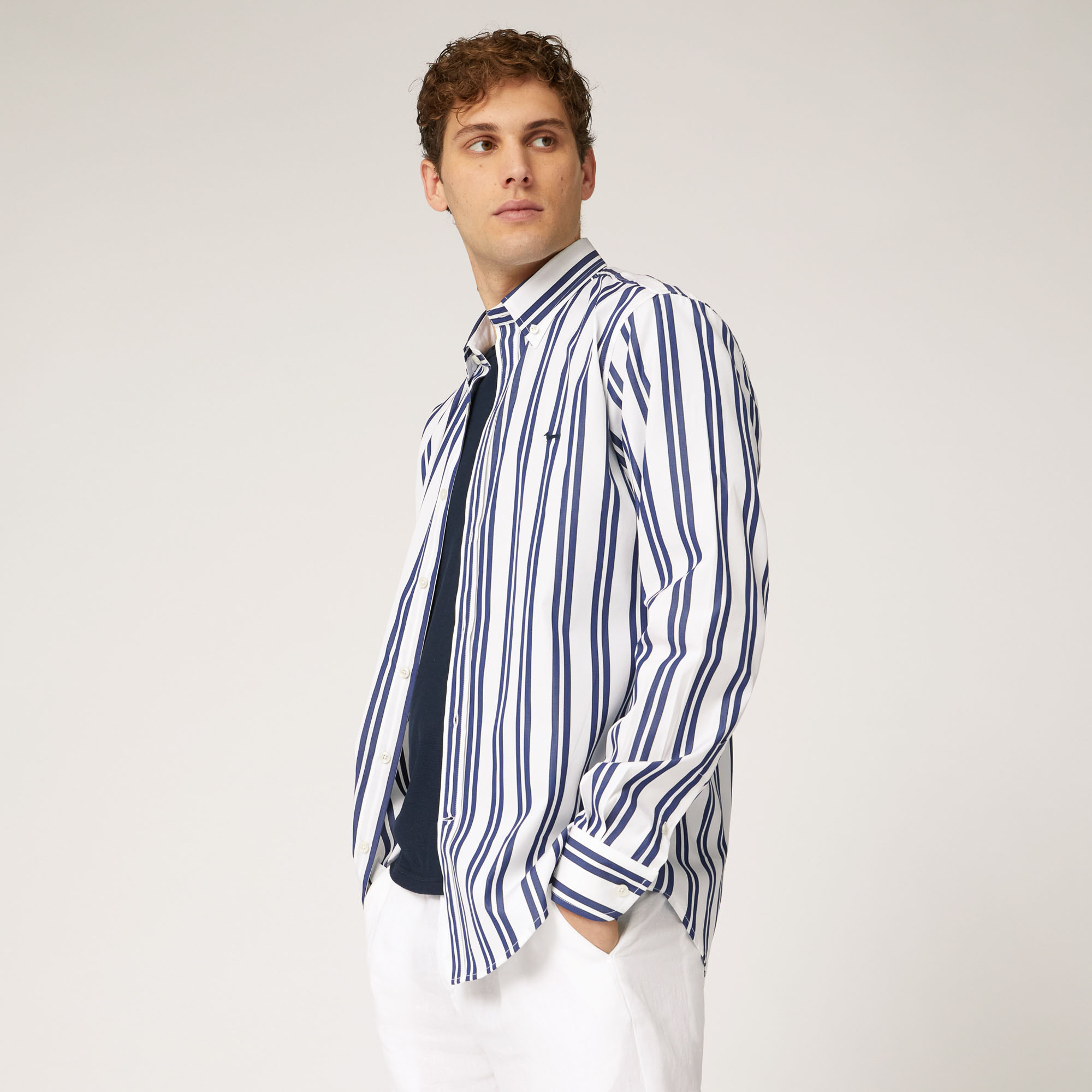 Striped Cotton Shirt