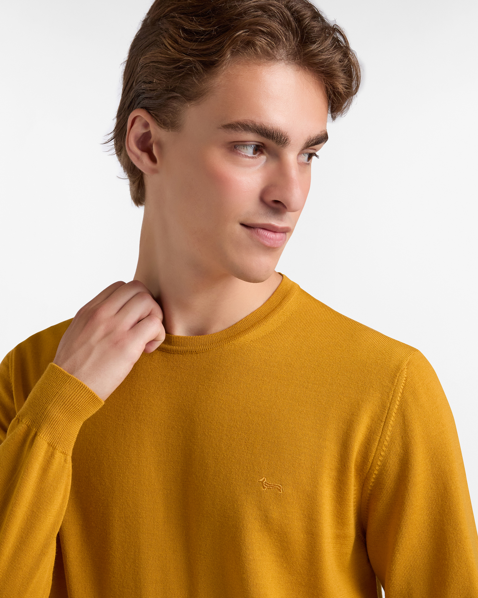 Crew Neck Merino Wool Sweater, , large image number 2