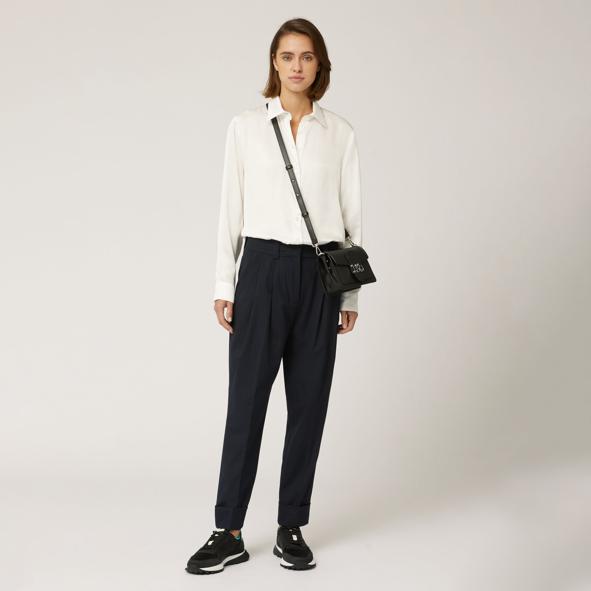 Soft Viscose Shirt, White, large image number 3