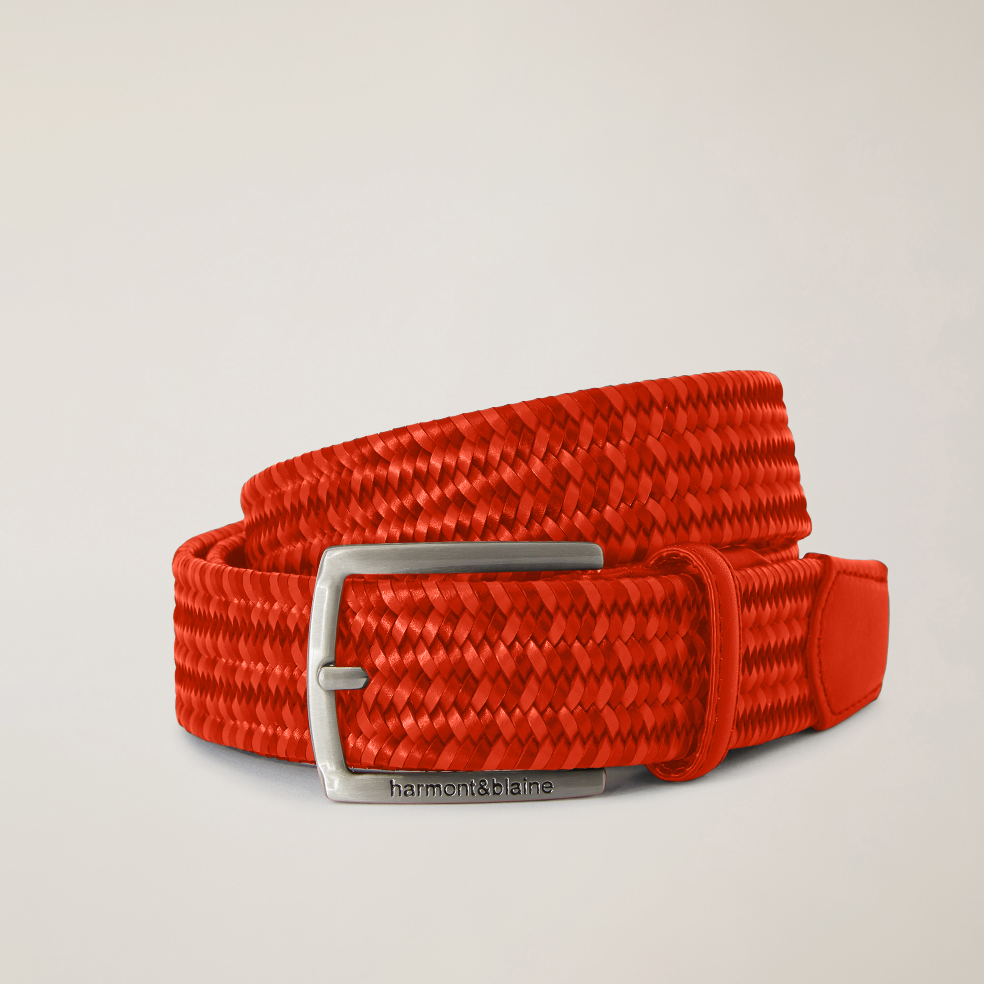Belt with Woven Effect