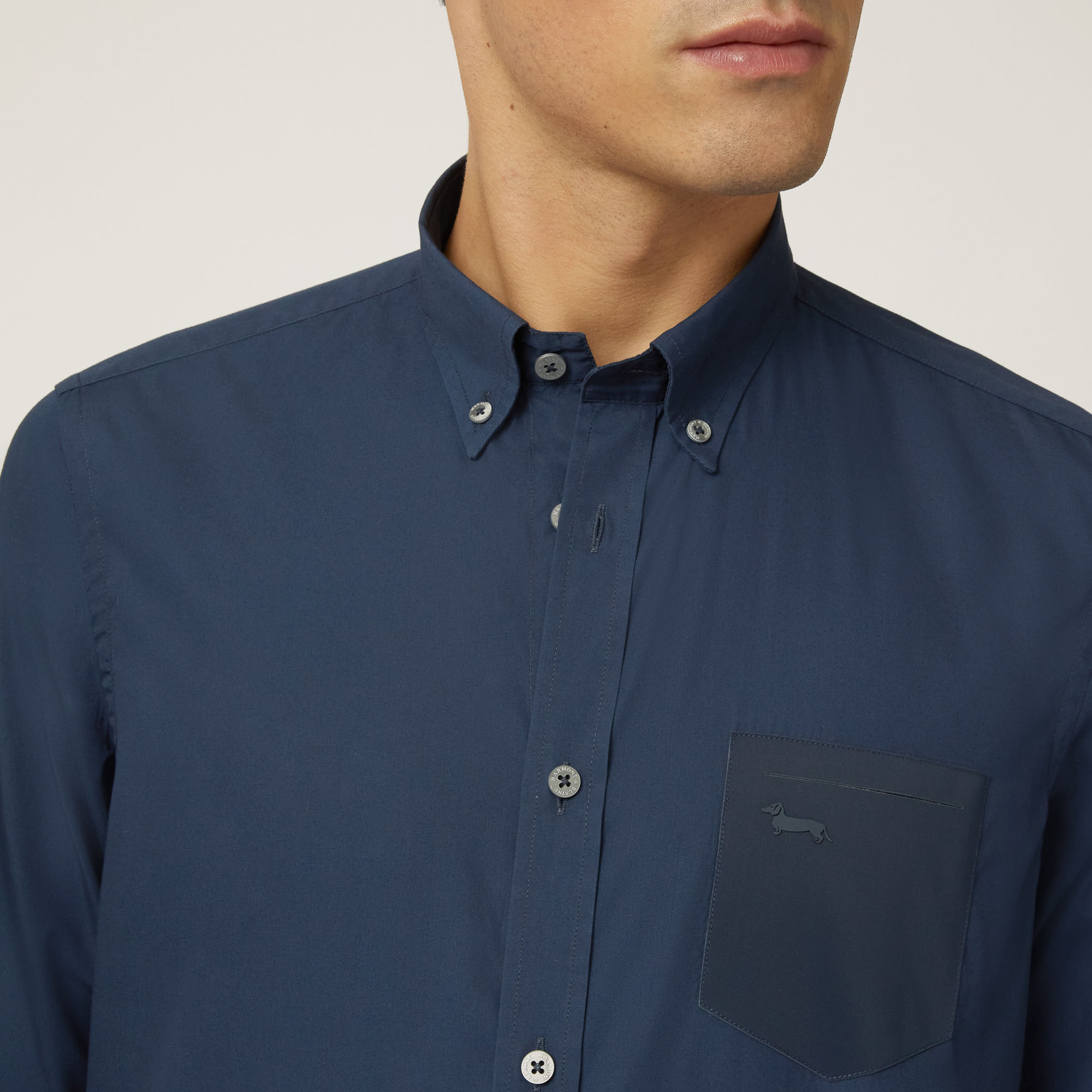Shirt With Technical Pocket, Light Blue, large image number 2