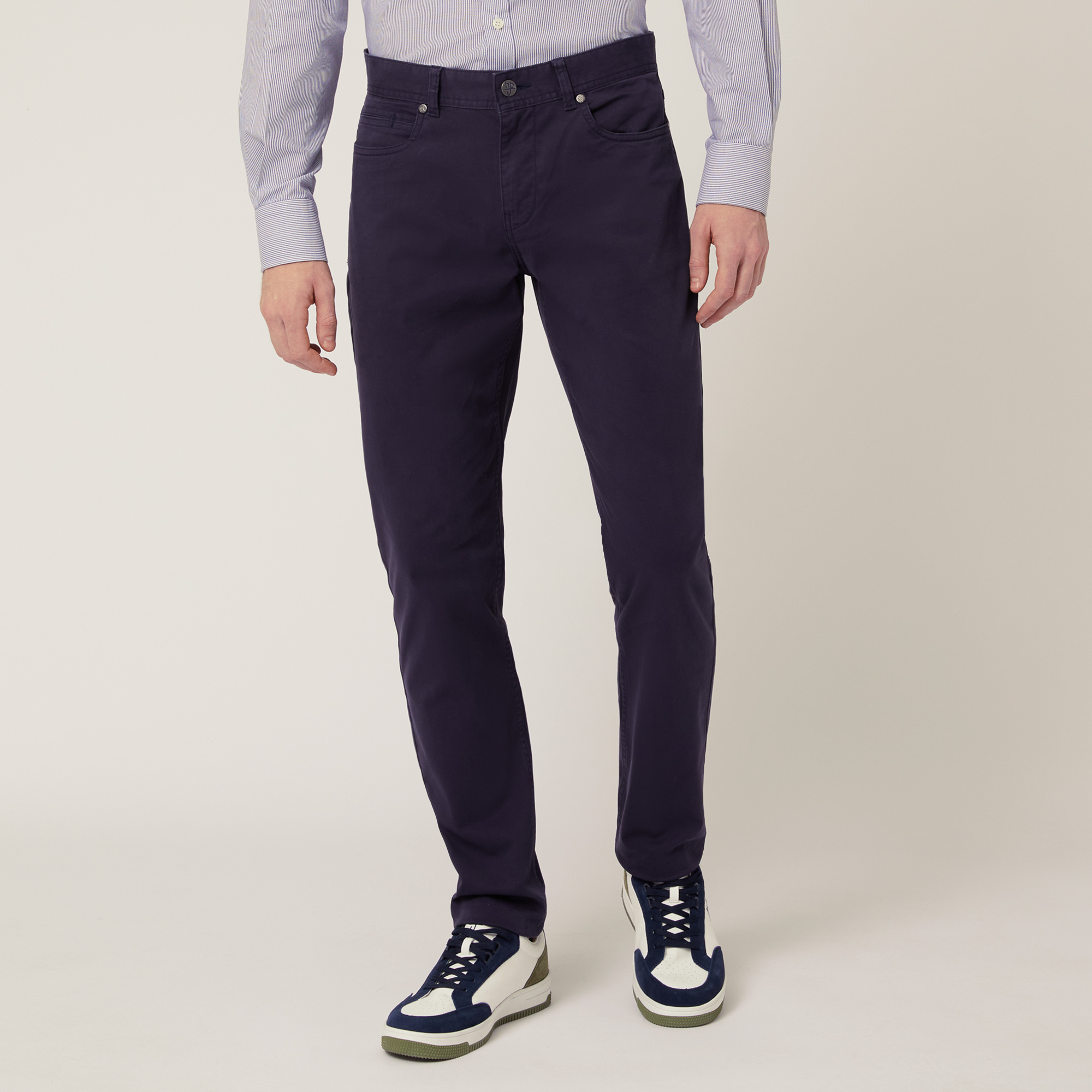 Pantaloni In Light Twill