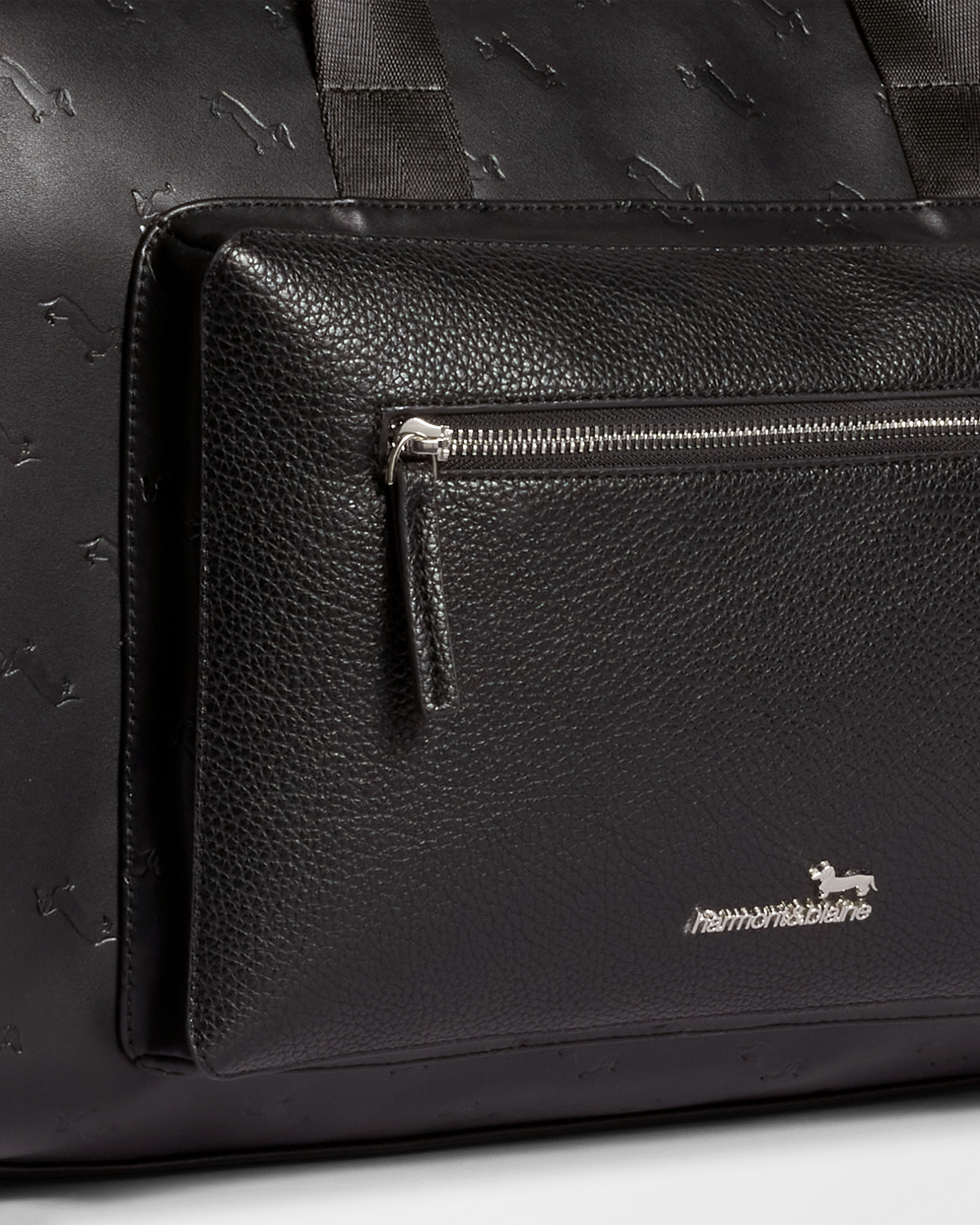 Duffle Bag Blaine All-Over, Black, large image number 2