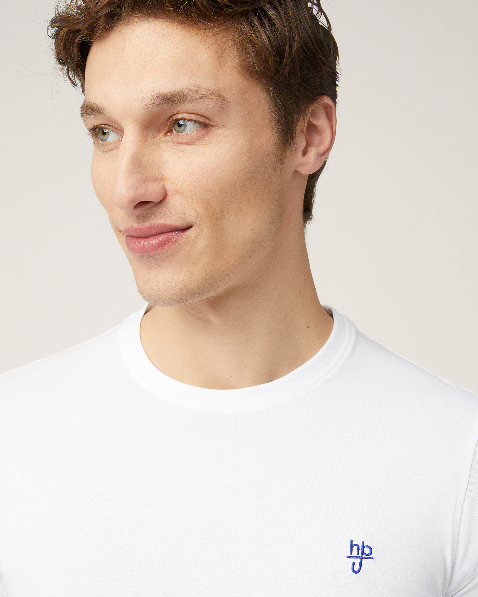 T-Shirt Con Monogramma, Bianco, large image number 2