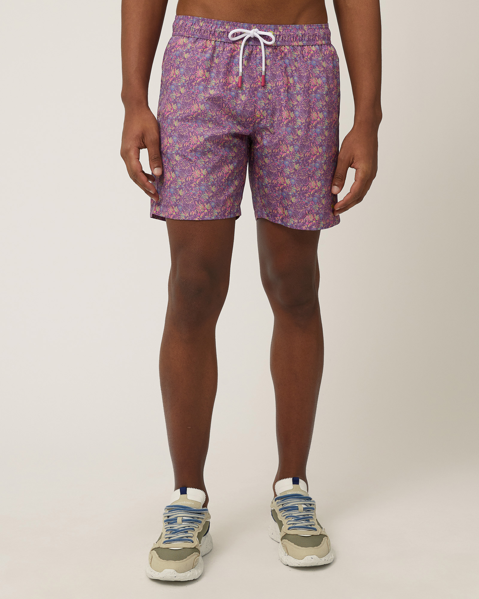 Floral Print Swim Shorts