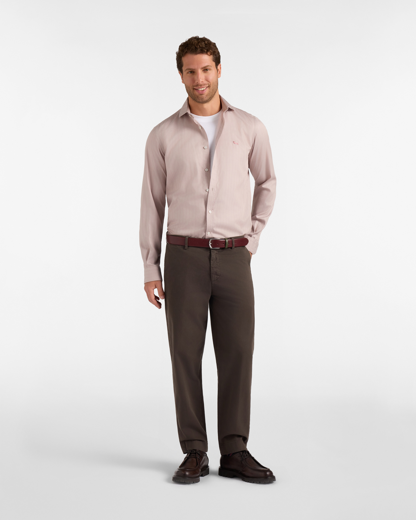 TENCEL&reg; TWILL SHIRT, BEIGE, large image number 3